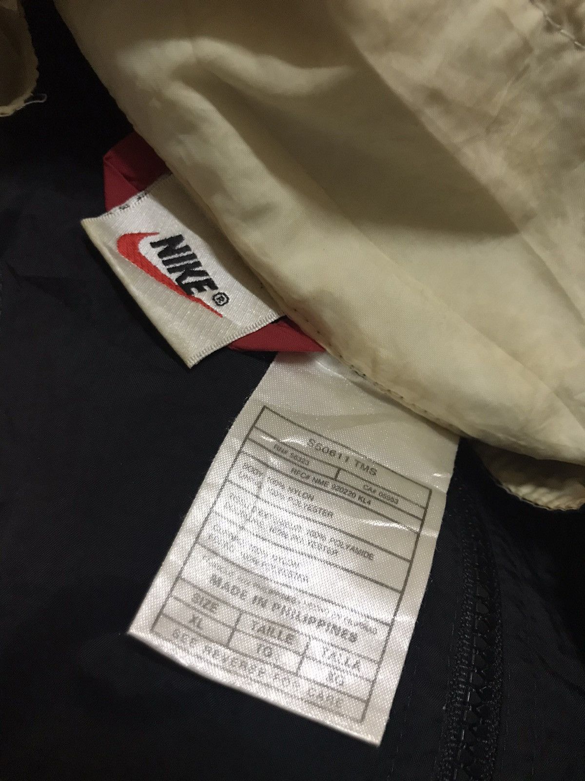 Nike × Vintage Vtg 90s nike windbreaker Size US XL / EU 56 / 4 - 6 Thumbnail