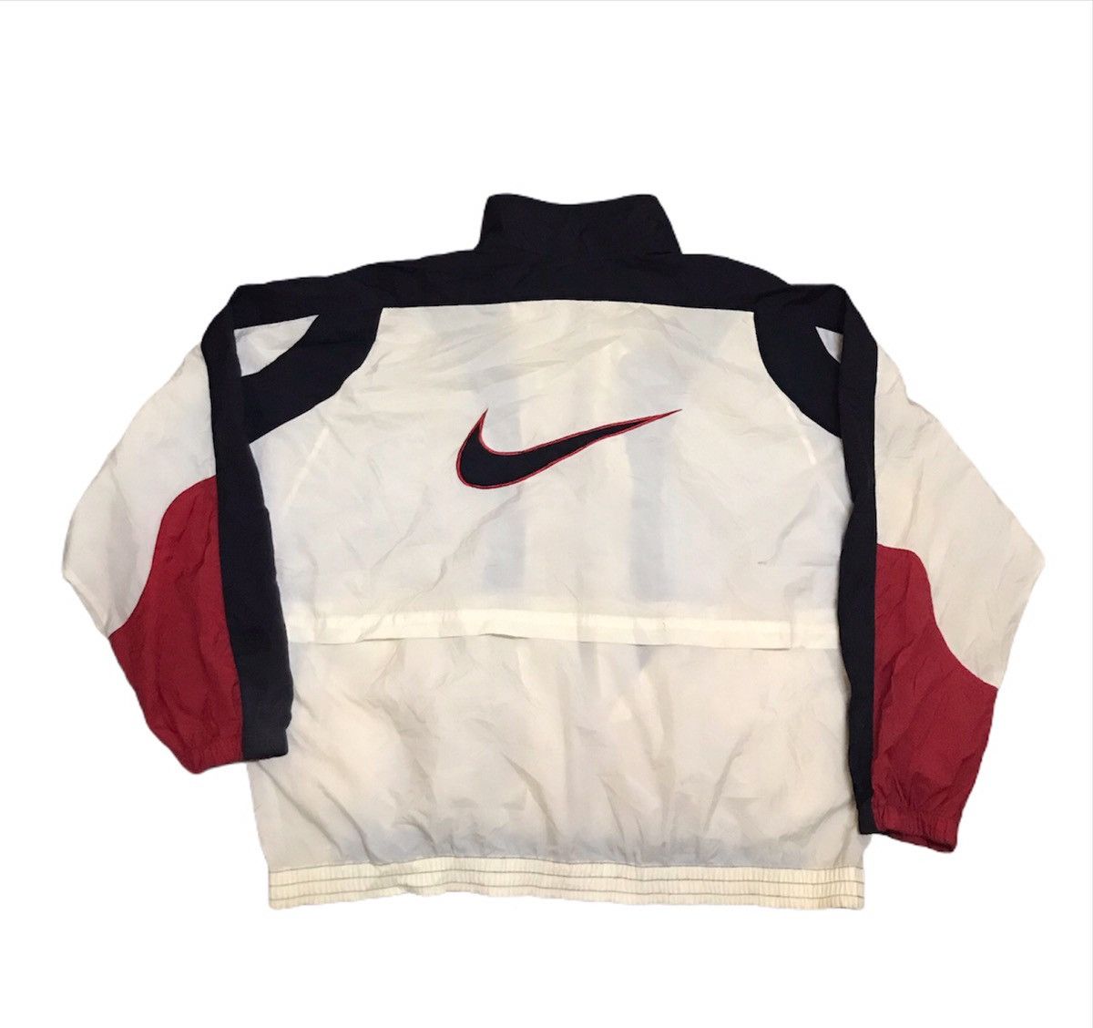 Nike × Vintage Vtg 90s nike windbreaker Size US XL / EU 56 / 4 - 1 Thumbnail