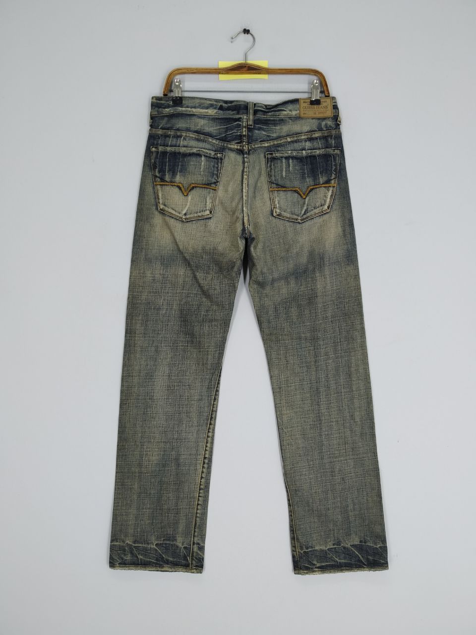 Guess Vintage Guess Stonewash Denim Jeans Size US 33 - 1 Thumbnail
