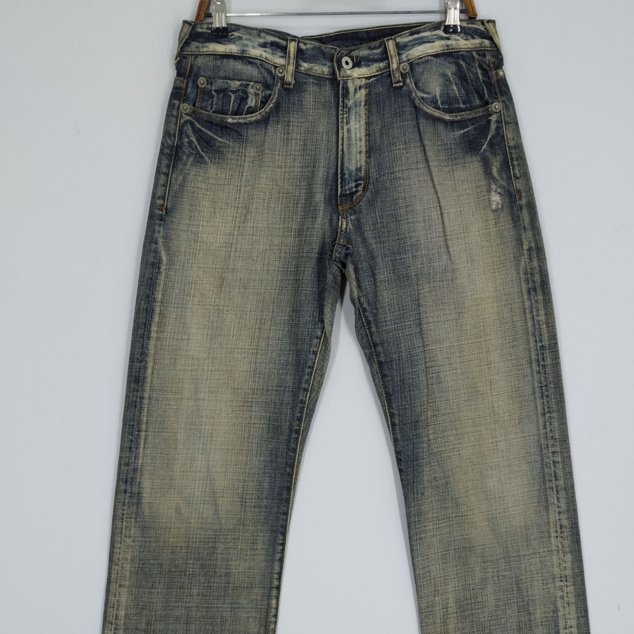Guess Vintage Guess Stonewash Denim Jeans Size US 33 - 5 Thumbnail