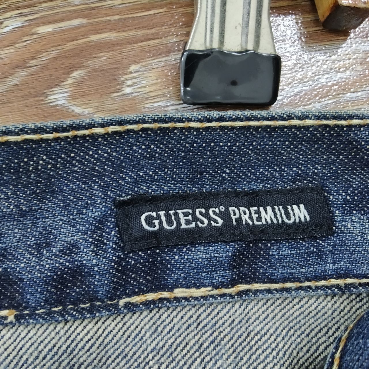 Guess Vintage Guess Stonewash Denim Jeans Size US 33 - 15 Thumbnail