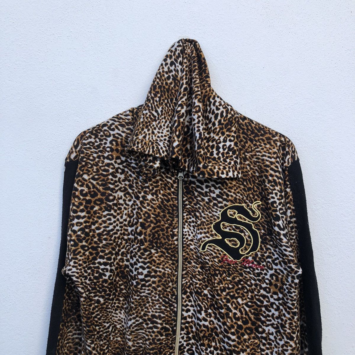Japanese Brand TIGER STRIPE SKIN DESIGN HOODIE ZIPPER BY BB Size US S / EU 44-46 / 1 - 3 Thumbnail