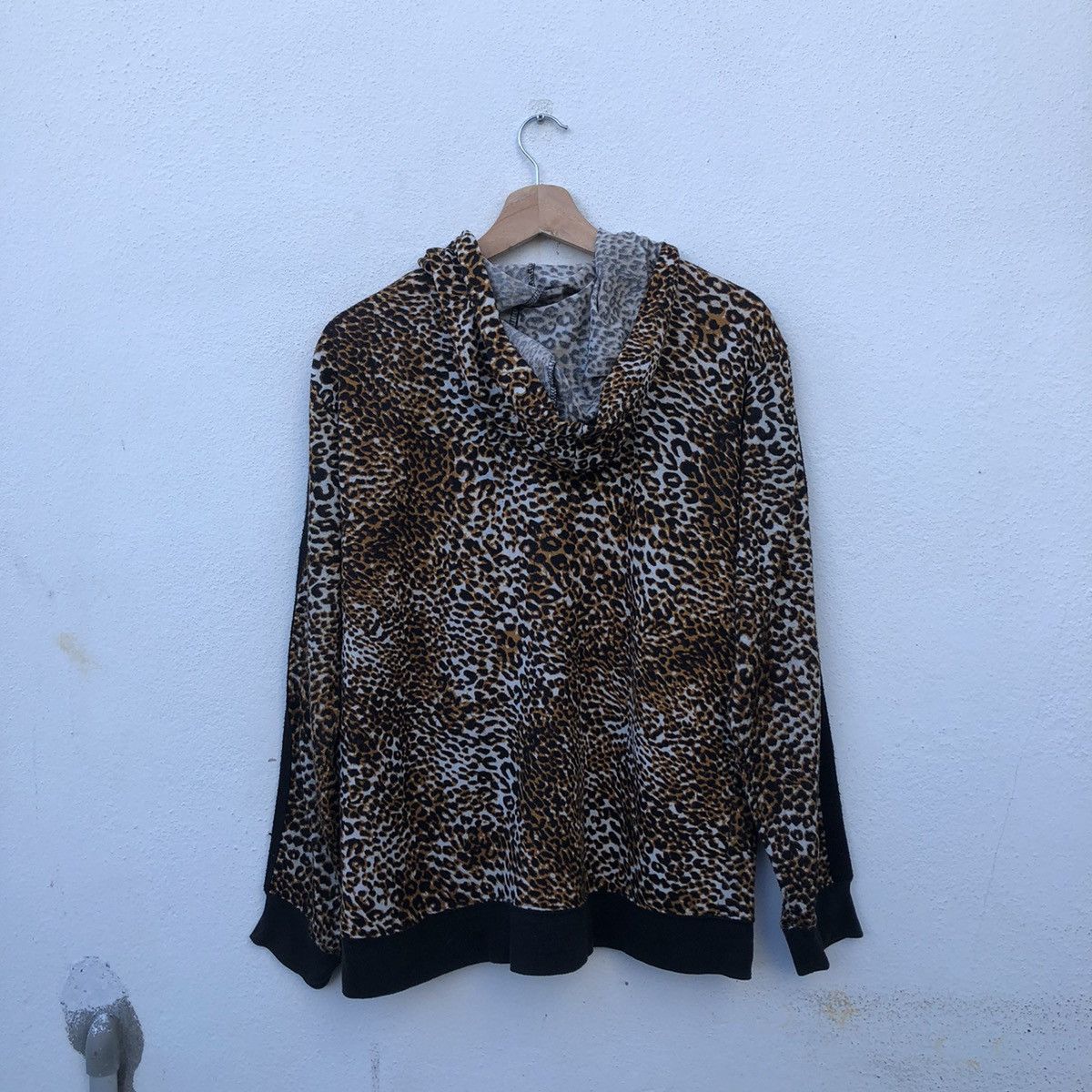 Japanese Brand TIGER STRIPE SKIN DESIGN HOODIE ZIPPER BY BB Size US S / EU 44-46 / 1 - 8 Thumbnail