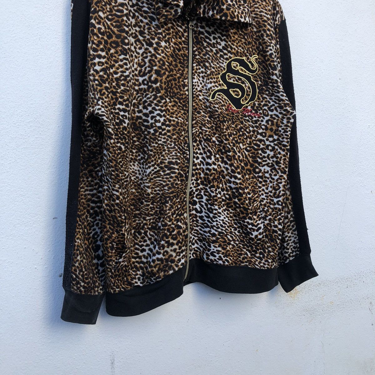 Japanese Brand TIGER STRIPE SKIN DESIGN HOODIE ZIPPER BY BB Size US S / EU 44-46 / 1 - 4 Thumbnail