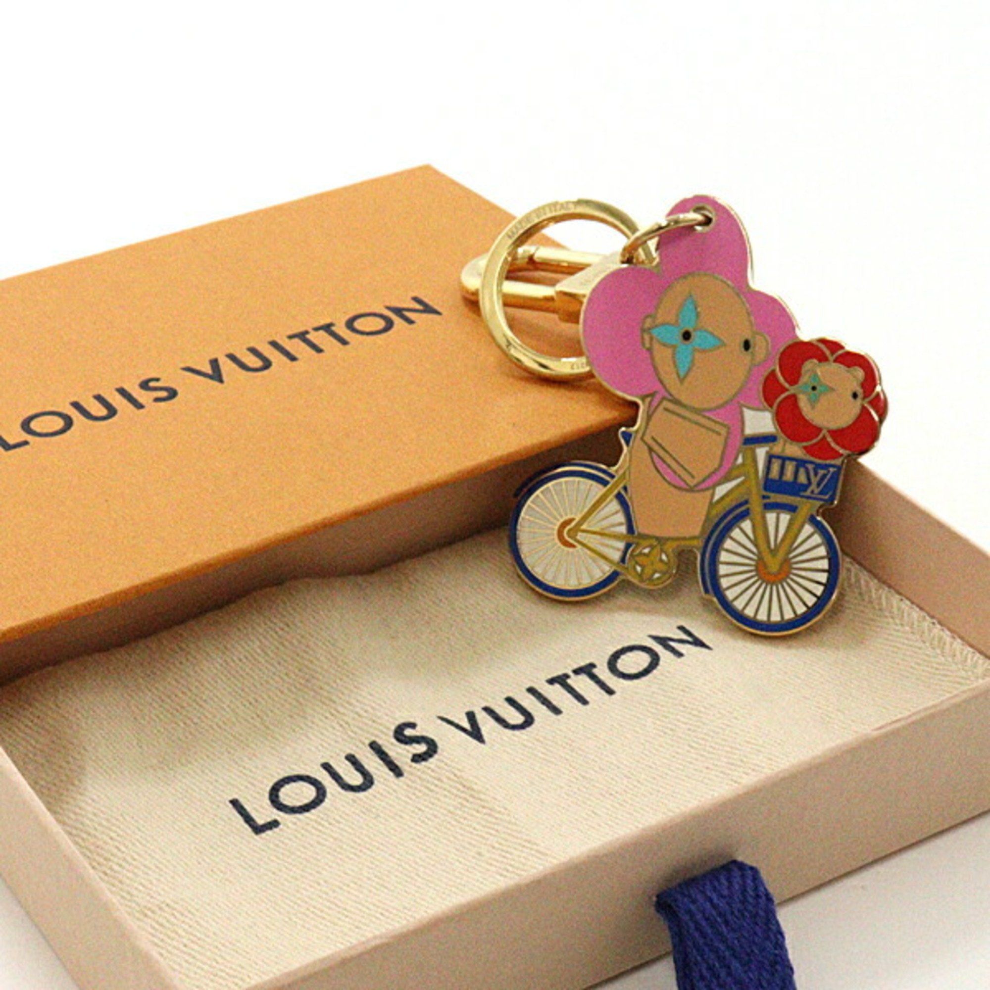 Authenticated Used Louis Vuitton Initial Key Chain M65071 Keyring
