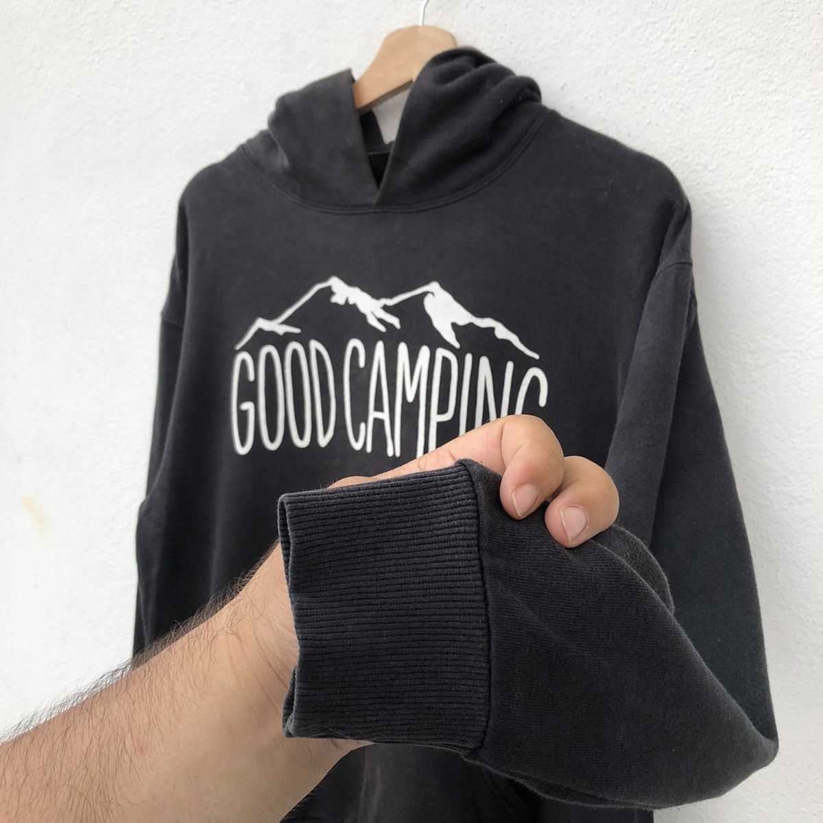 Japanese Brand GOOD CAMPING HOODIE BIG LOGO RARE STYLE Size US L / EU 52-54 / 3 - 7 Thumbnail