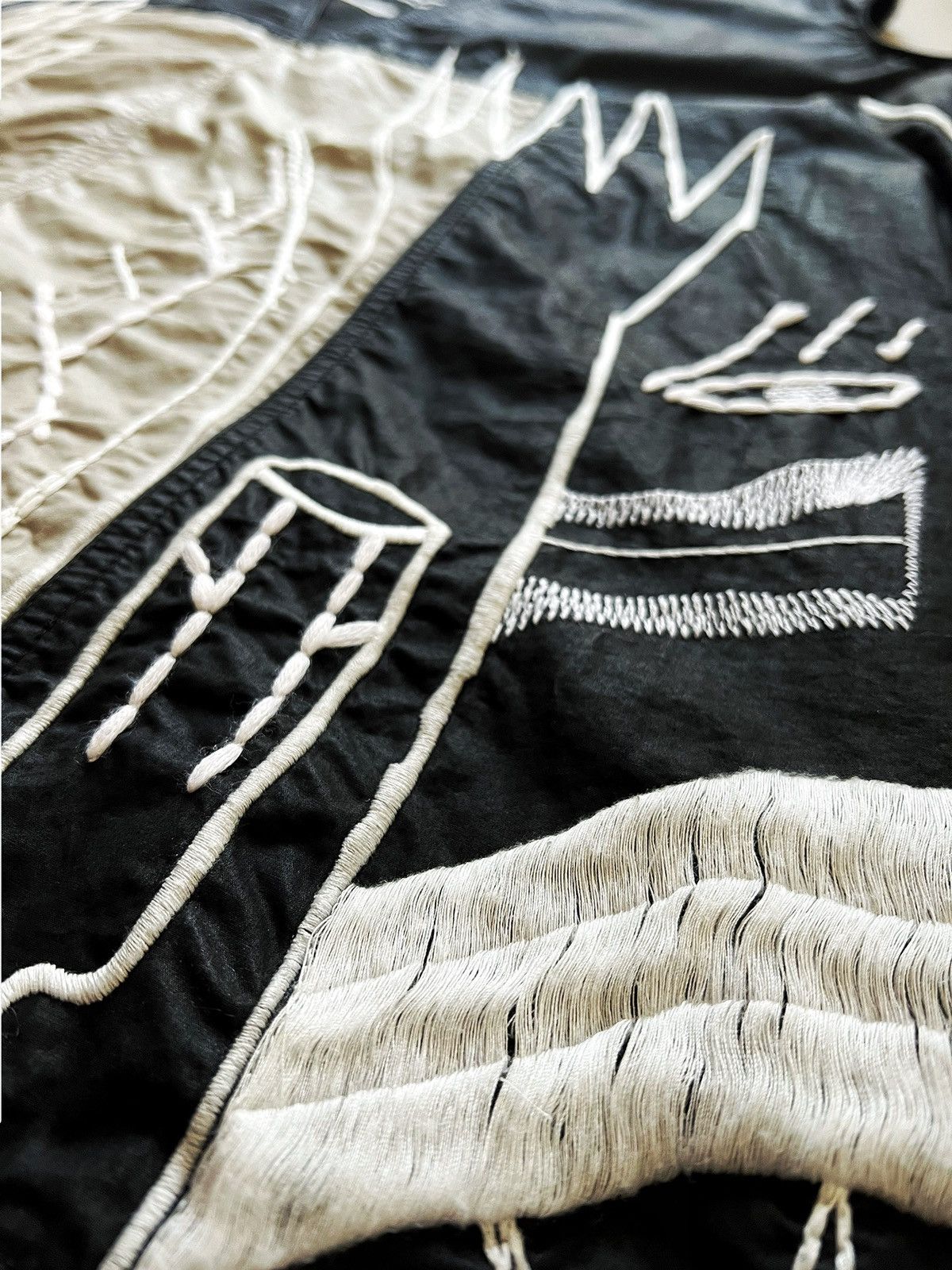 Rick Owens SS15 Faun Oversized Messiah Embroidered Tunic Vest Size US S / EU 44-46 / 1 - 4 Thumbnail