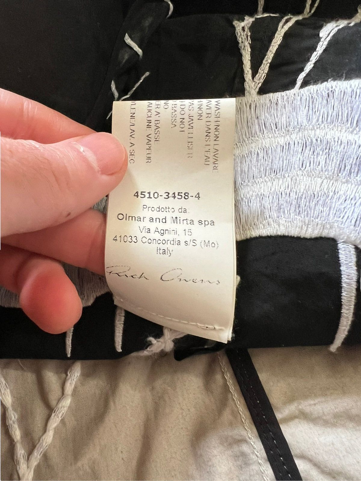 Rick Owens SS15 Faun Oversized Messiah Embroidered Tunic Vest Size US S / EU 44-46 / 1 - 9 Thumbnail