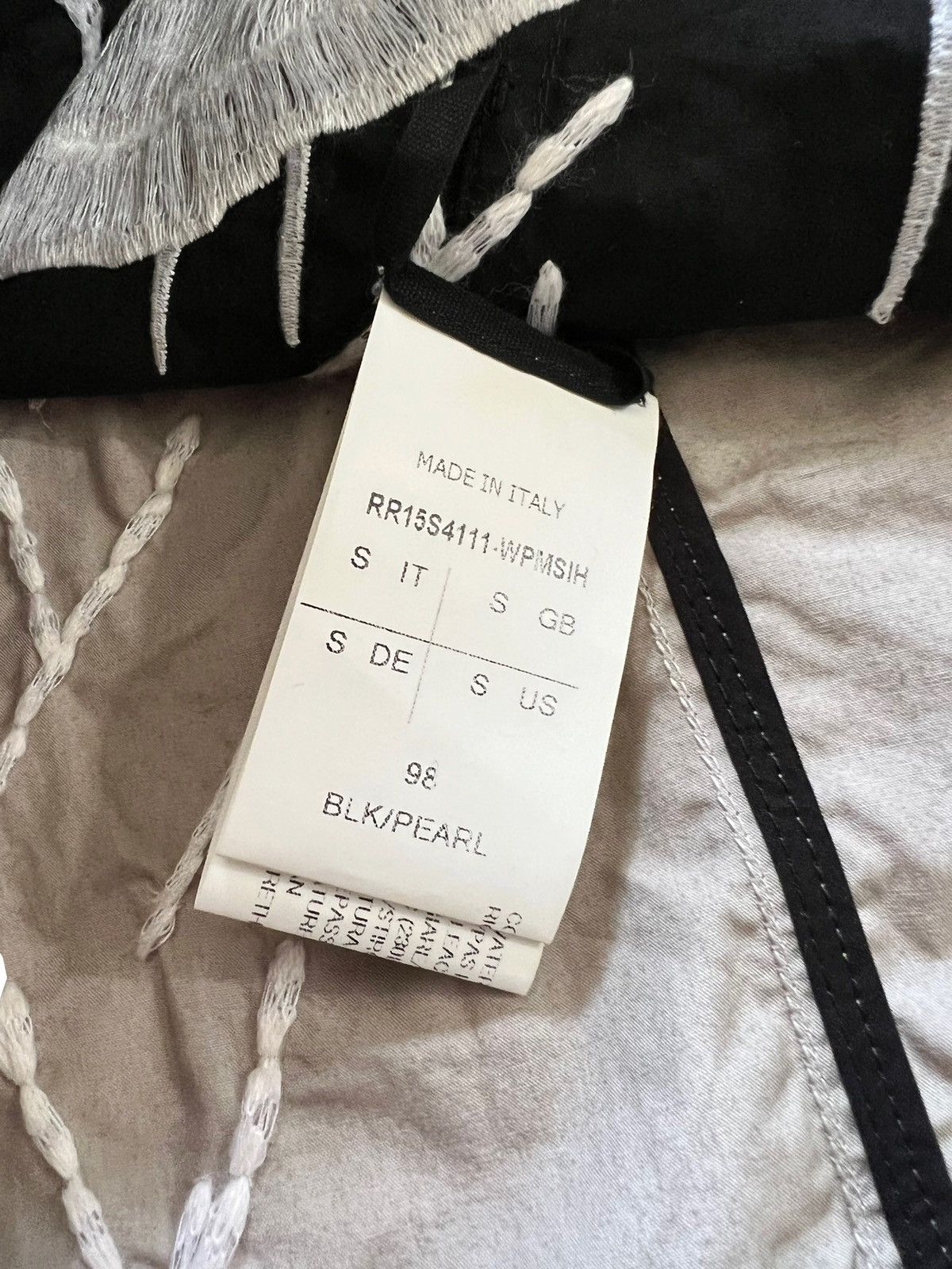 Rick Owens SS15 Faun Oversized Messiah Embroidered Tunic Vest Size US S / EU 44-46 / 1 - 7 Thumbnail