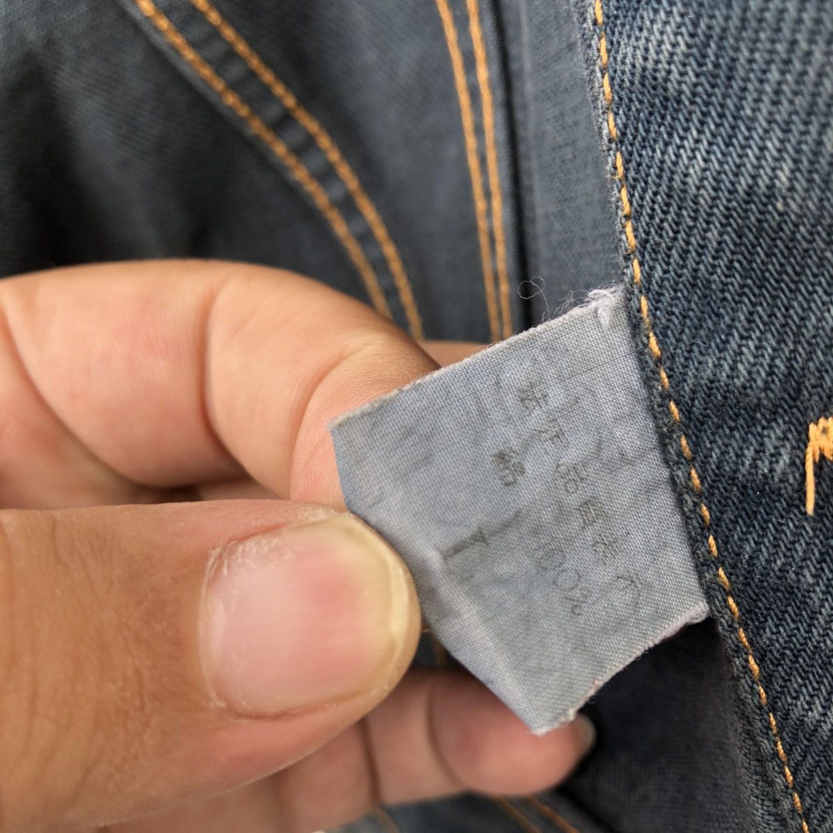 Japanese Brand WORKER TRUCKER JACKET WORLD FAMOUS BRAND INSPIREDBY KAPITAL Size US L / EU 52-54 / 3 - 15 Thumbnail