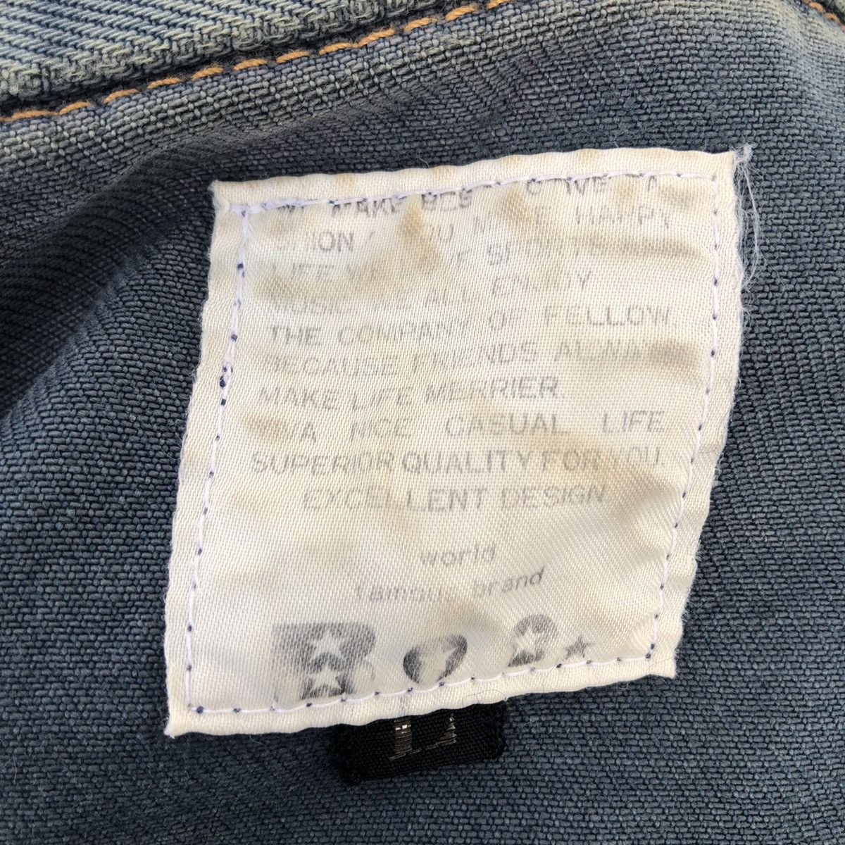 Japanese Brand WORKER TRUCKER JACKET WORLD FAMOUS BRAND INSPIREDBY KAPITAL Size US L / EU 52-54 / 3 - 14 Thumbnail