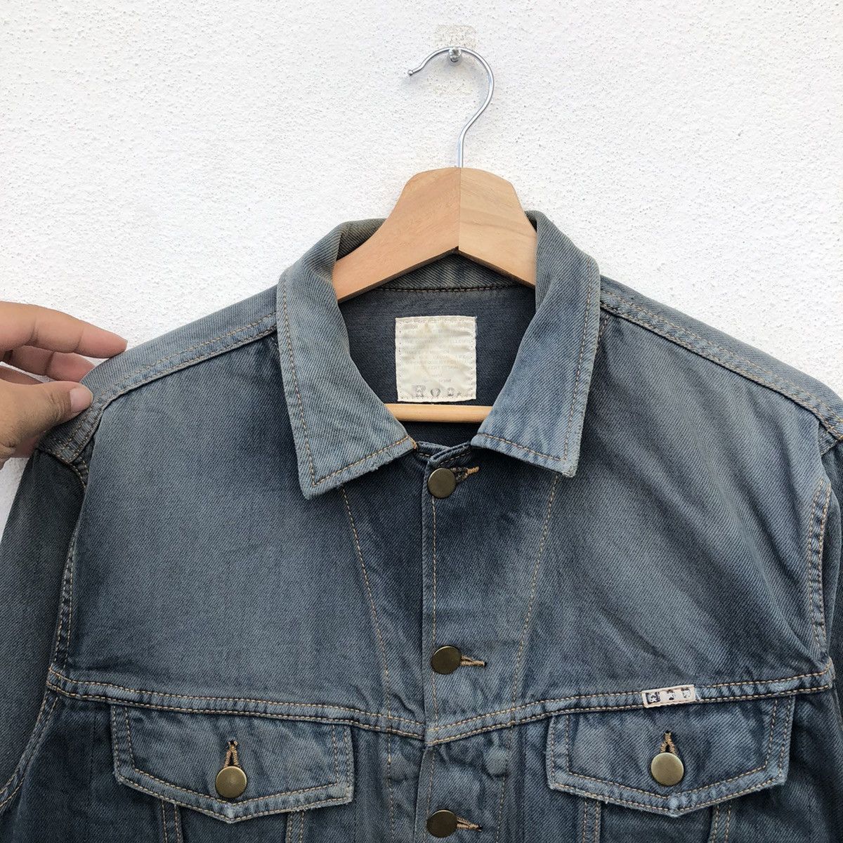 Japanese Brand WORKER TRUCKER JACKET WORLD FAMOUS BRAND INSPIREDBY KAPITAL Size US L / EU 52-54 / 3 - 6 Thumbnail
