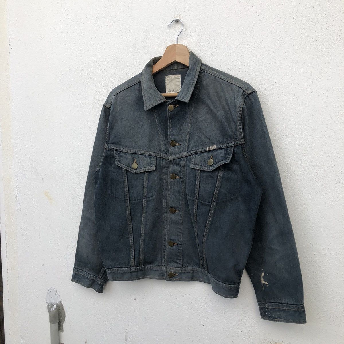 Japanese Brand WORKER TRUCKER JACKET WORLD FAMOUS BRAND INSPIREDBY KAPITAL Size US L / EU 52-54 / 3 - 2 Thumbnail