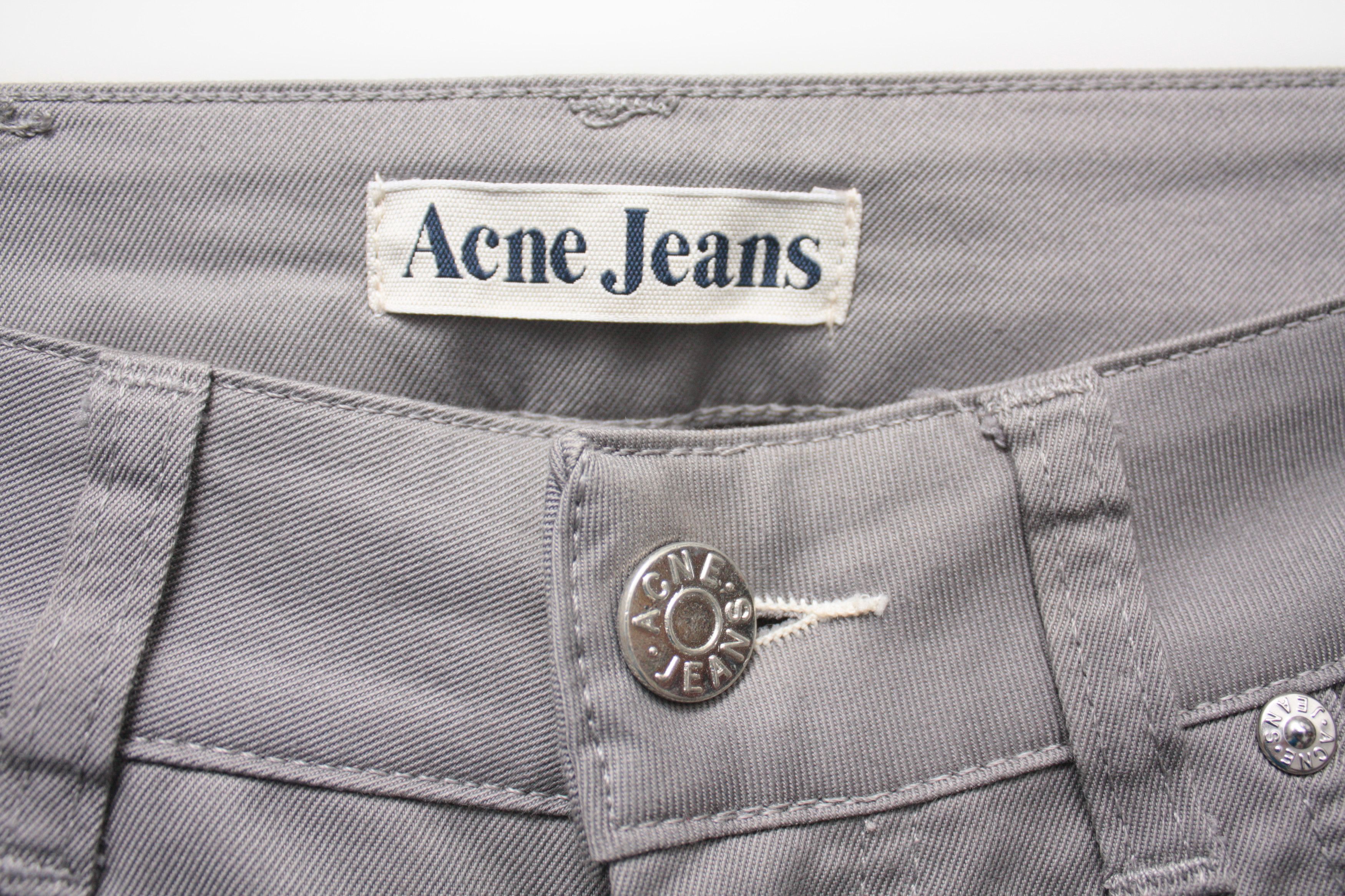 Acne Studios Acne HEX OXIDE Gray Women's Pants 28/32 Size 28" / US 6 / IT 42 - 5 Thumbnail