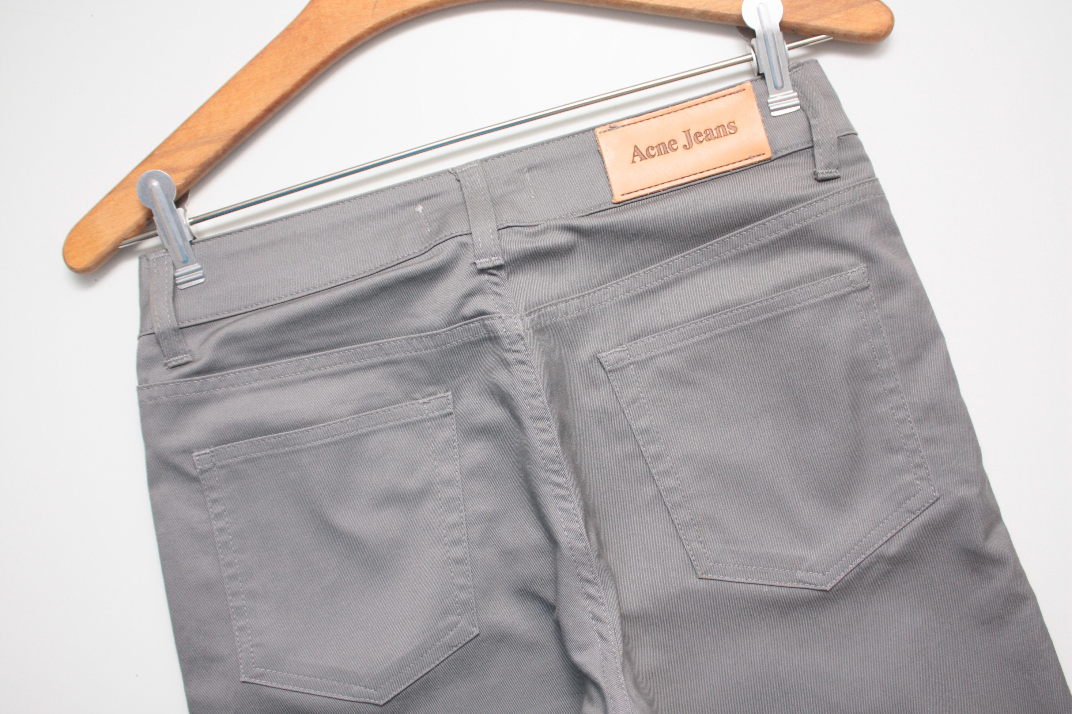 Acne Studios Acne HEX OXIDE Gray Women's Pants 28/32 Size 28" / US 6 / IT 42 - 3 Thumbnail