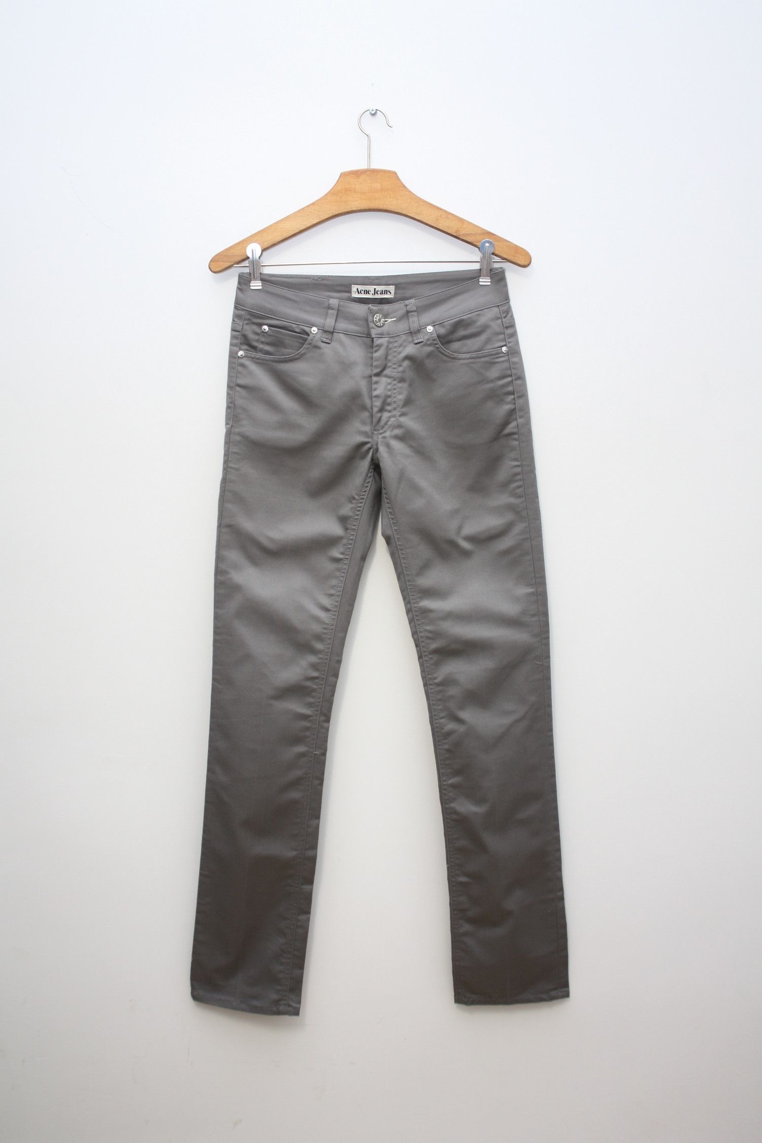 Acne Studios Acne HEX OXIDE Gray Women's Pants 28/32 Size 28" / US 6 / IT 42 - 1 Thumbnail