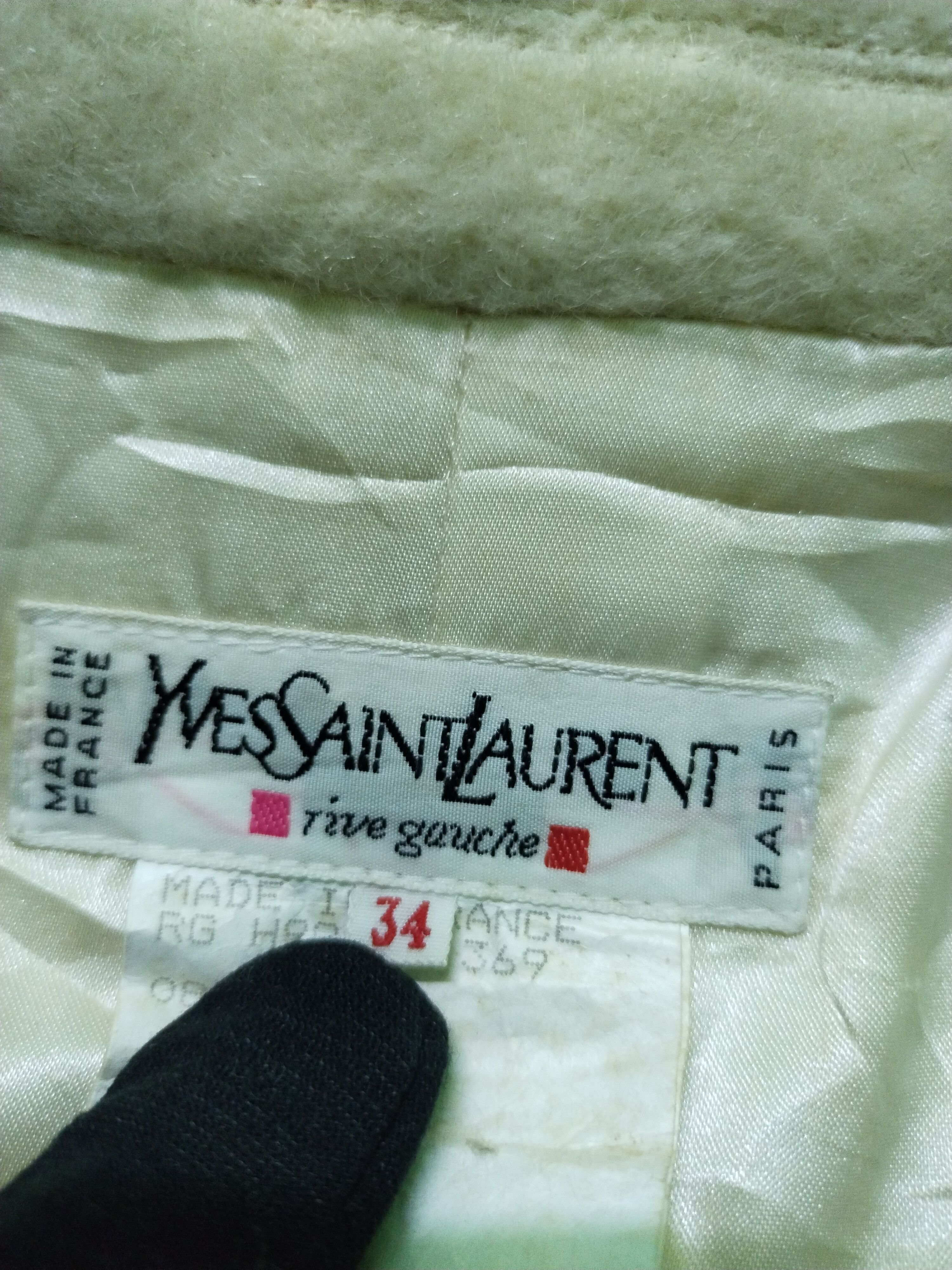 Saint Laurent Paris Vintage Yves Saint Laurent Model Jacket Size M / US 6-8 / IT 42-44 - 14 Thumbnail