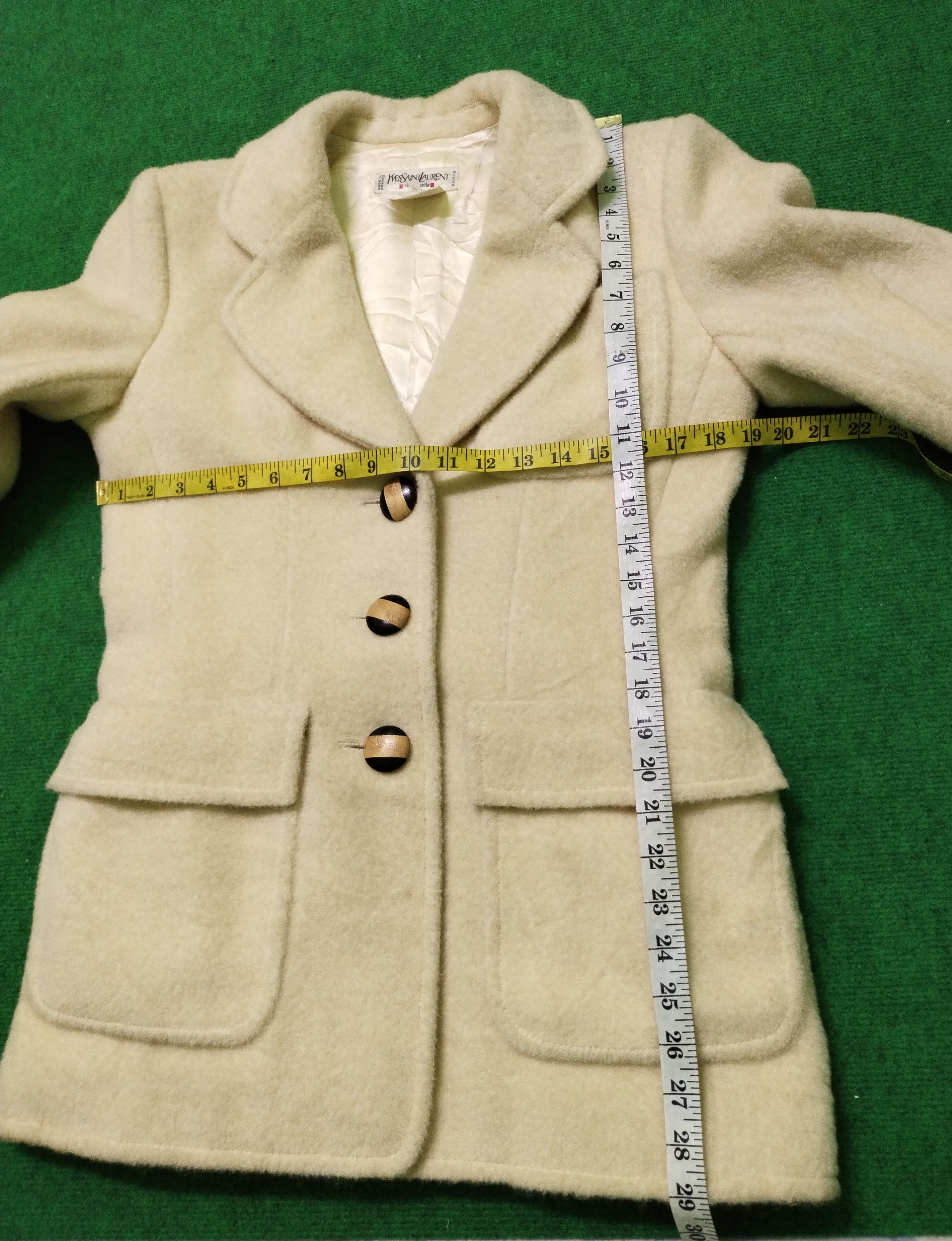 Saint Laurent Paris Vintage Yves Saint Laurent Model Jacket Size M / US 6-8 / IT 42-44 - 17 Thumbnail