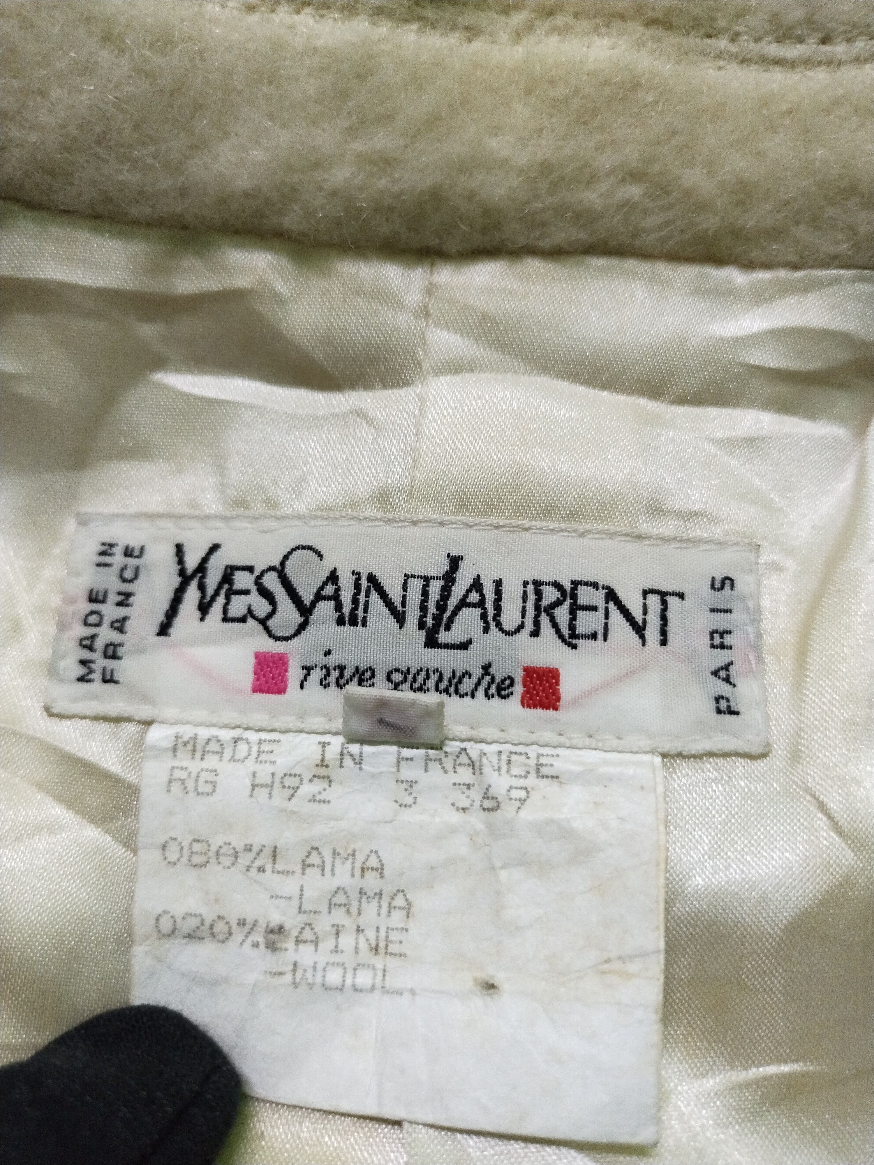 Saint Laurent Paris Vintage Yves Saint Laurent Model Jacket Size M / US 6-8 / IT 42-44 - 15 Thumbnail