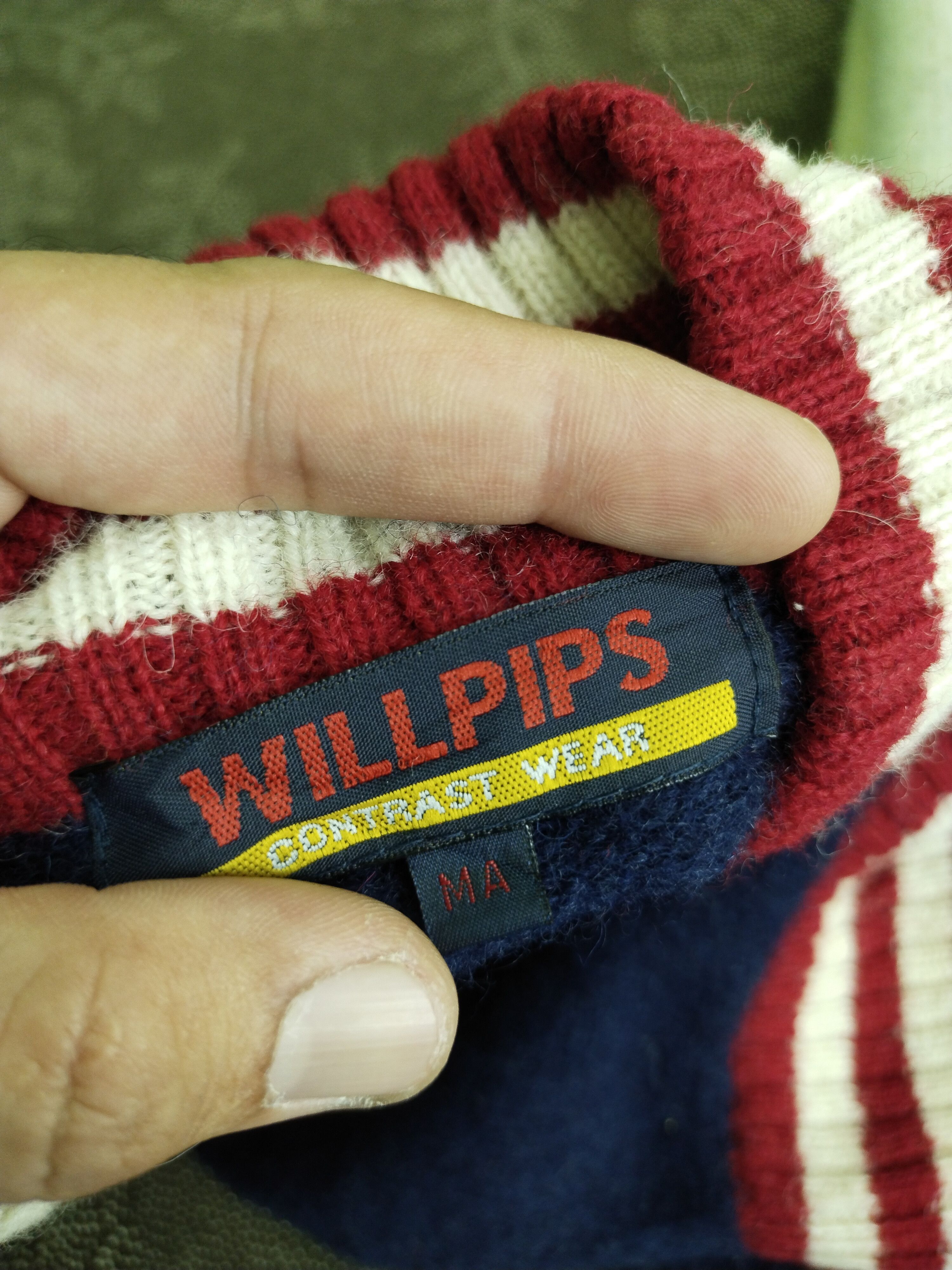 Japanese Brand VINTAGE WILLPIPS KNITWEAR JACKET Size S / US 4 / IT 40 - 10 Thumbnail