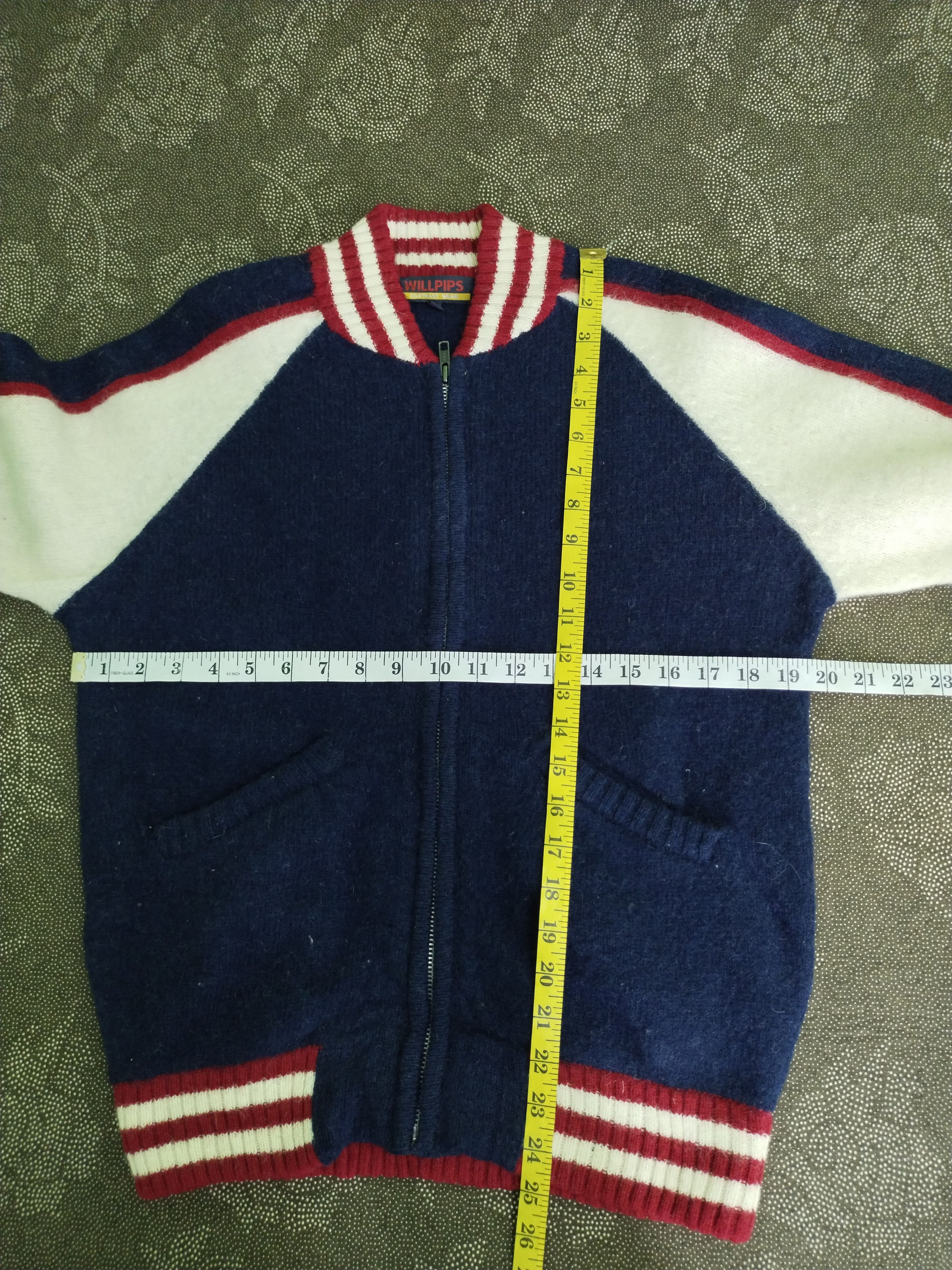 Japanese Brand VINTAGE WILLPIPS KNITWEAR JACKET Size S / US 4 / IT 40 - 13 Thumbnail