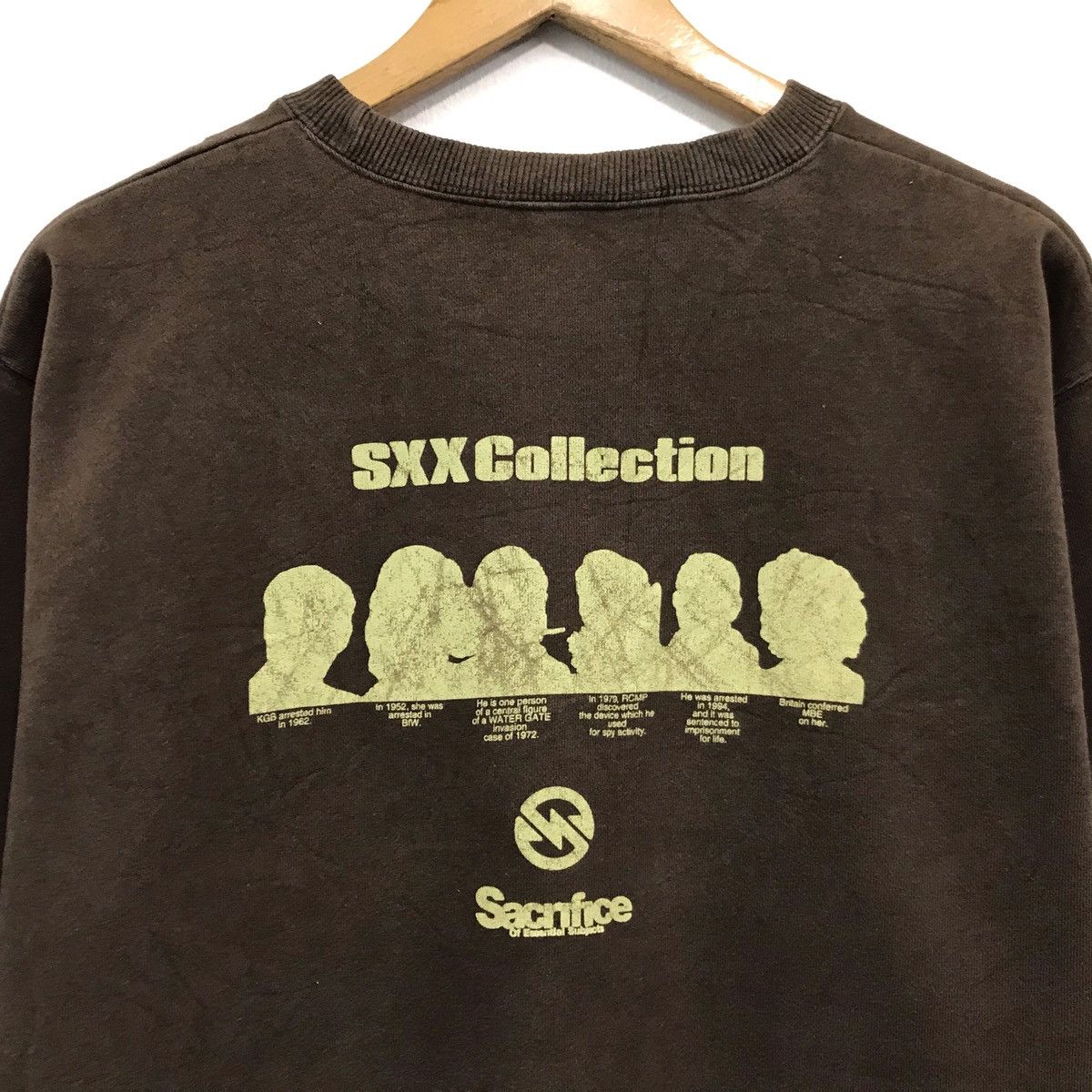 Japanese Brand × Vintage Vintage Sacrifice Sweatshirt Size US L / EU 52-54 / 3 - 6 Thumbnail
