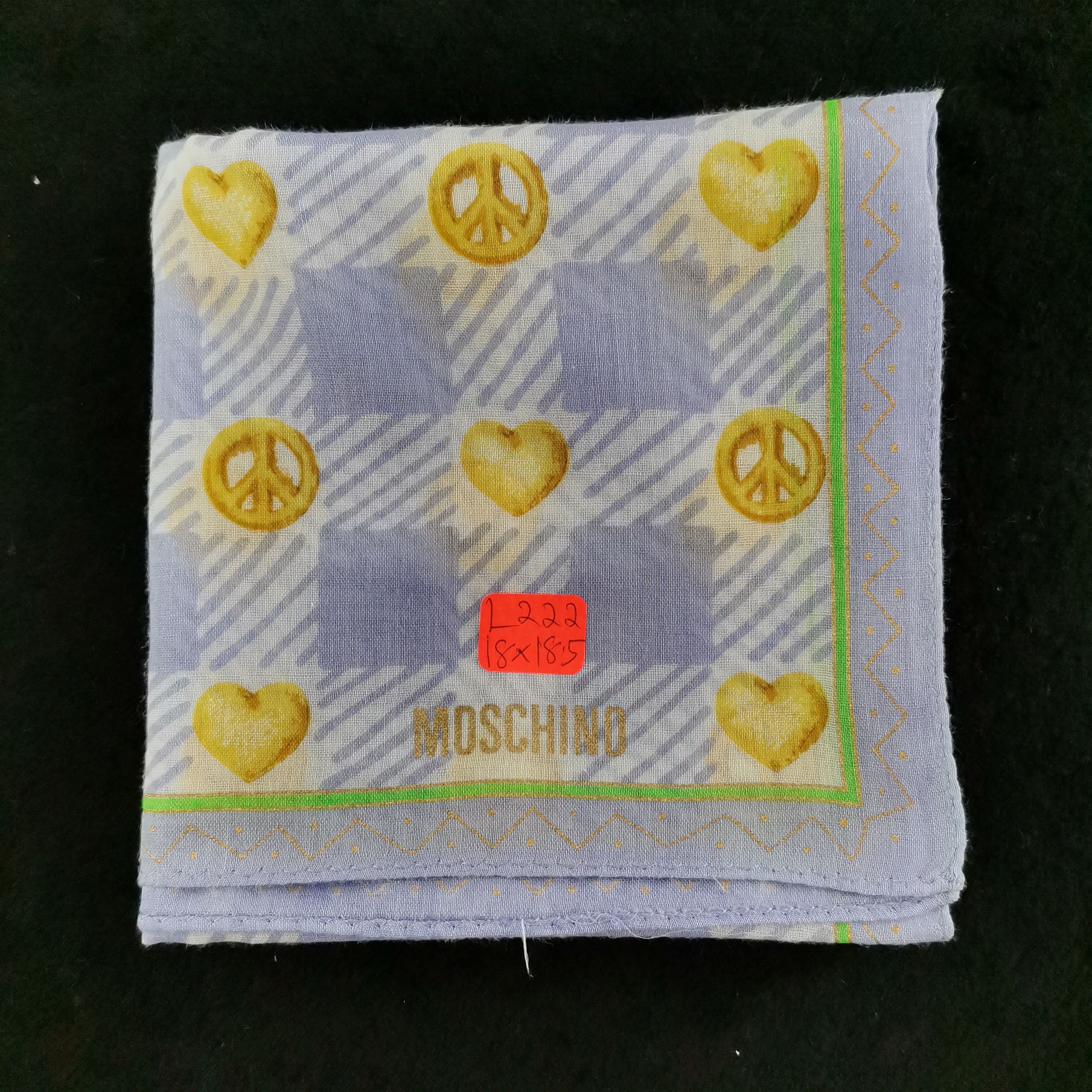 Moschino Vintage Handkerchief Headscarf Choker Size ONE SIZE - 7 Thumbnail