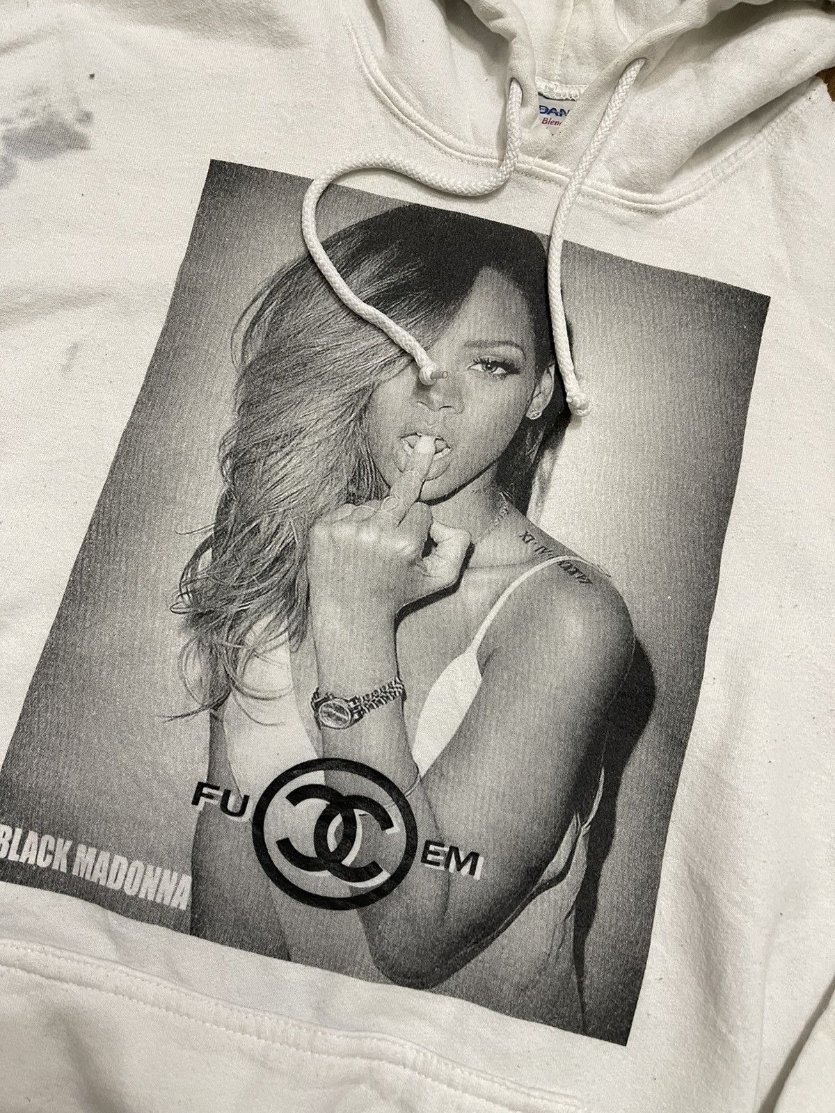 Rihanna Rihanna Black Madonna FuckEm Hoodies Size US L / EU 52-54 / 3 - 2 Thumbnail