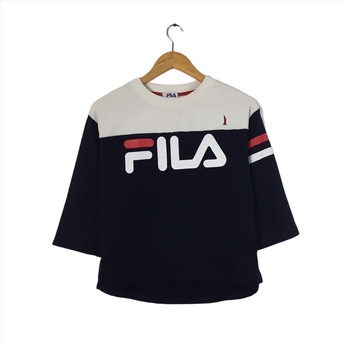 Fila × Vintage Vintage Fila Sweatshirt Fila CrewNeck Fila Italia Size US S / EU 44-46 / 1 - 2 Thumbnail