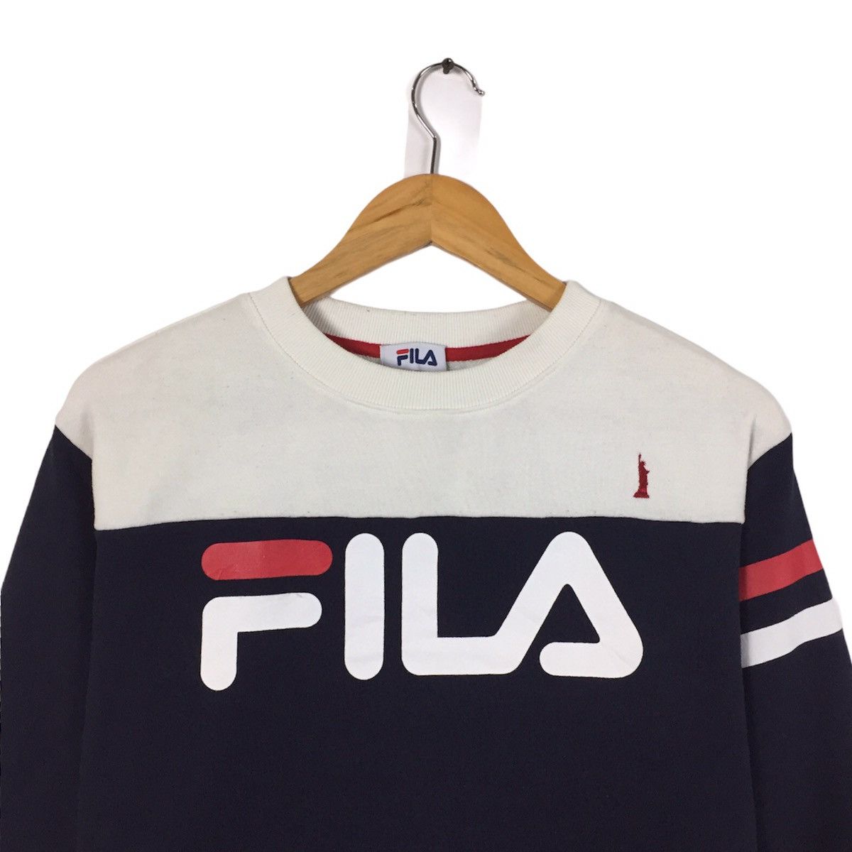Fila × Vintage Vintage Fila Sweatshirt Fila CrewNeck Fila Italia Size US S / EU 44-46 / 1 - 3 Thumbnail