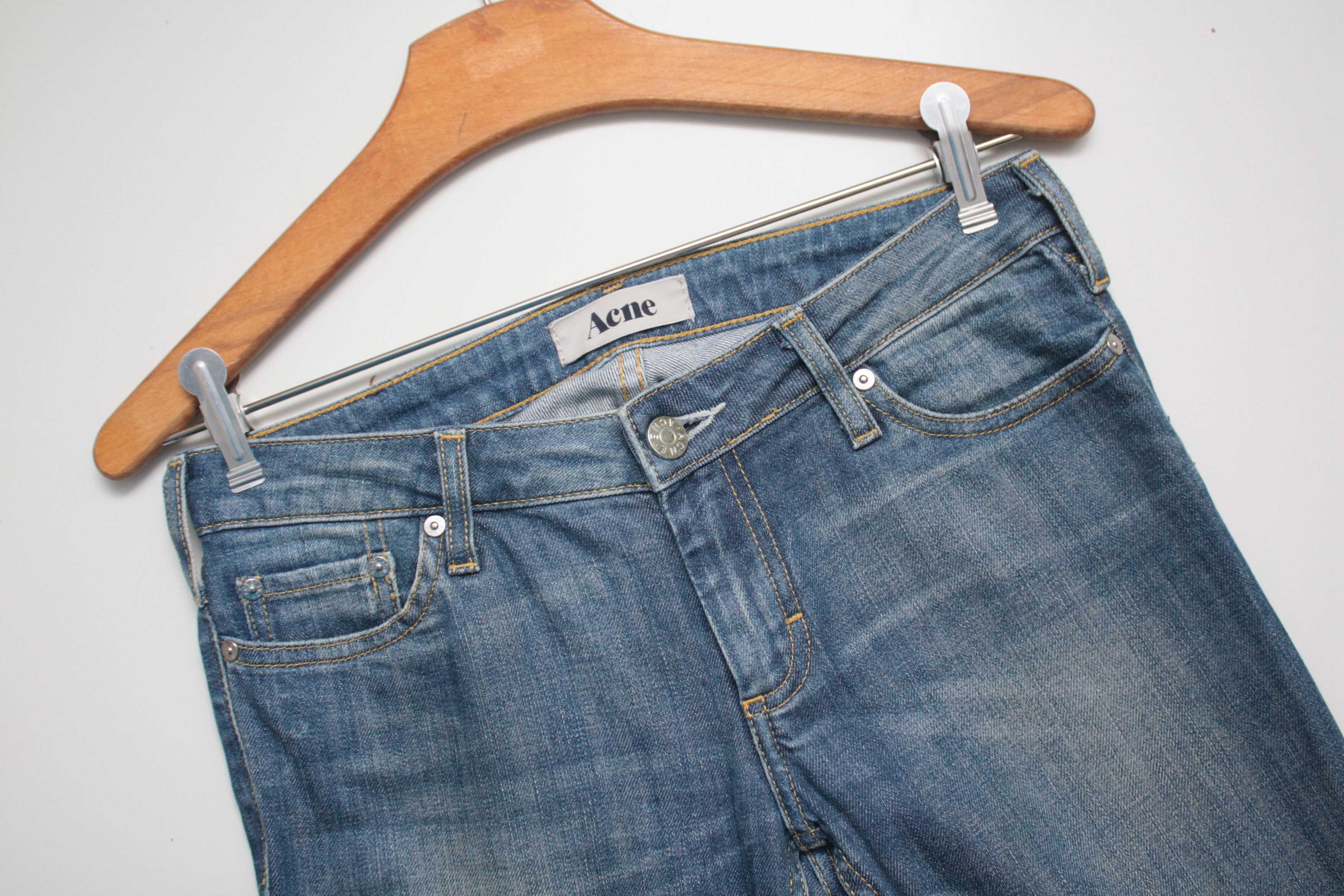Acne Studios Acne KEX/LE Blue 27/32 Women's Denim Jeans Size 27" / US 4 / IT 40 - 3 Thumbnail