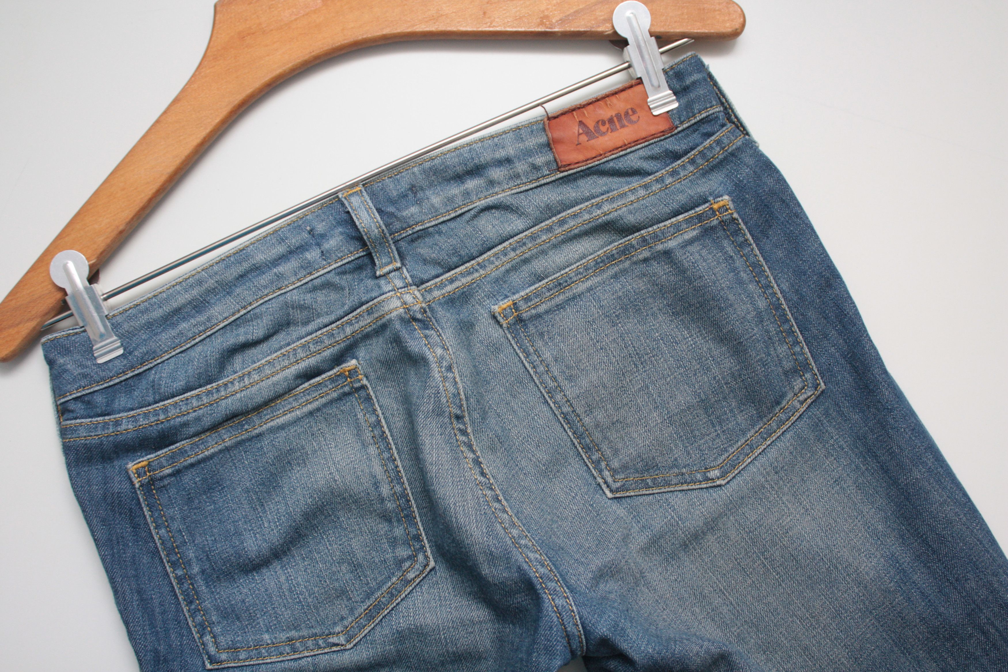 Acne Studios Acne KEX/LE Blue 27/32 Women's Denim Jeans Size 27" / US 4 / IT 40 - 5 Thumbnail