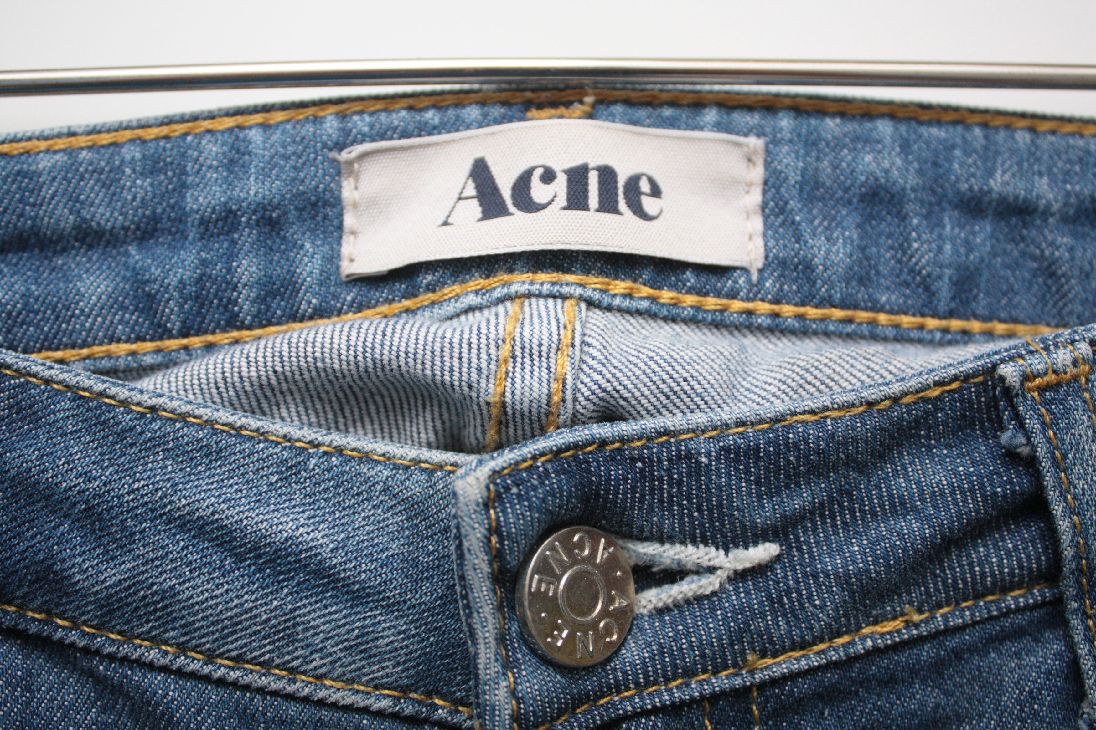 Acne Studios Acne KEX/LE Blue 27/32 Women's Denim Jeans Size 27" / US 4 / IT 40 - 4 Thumbnail