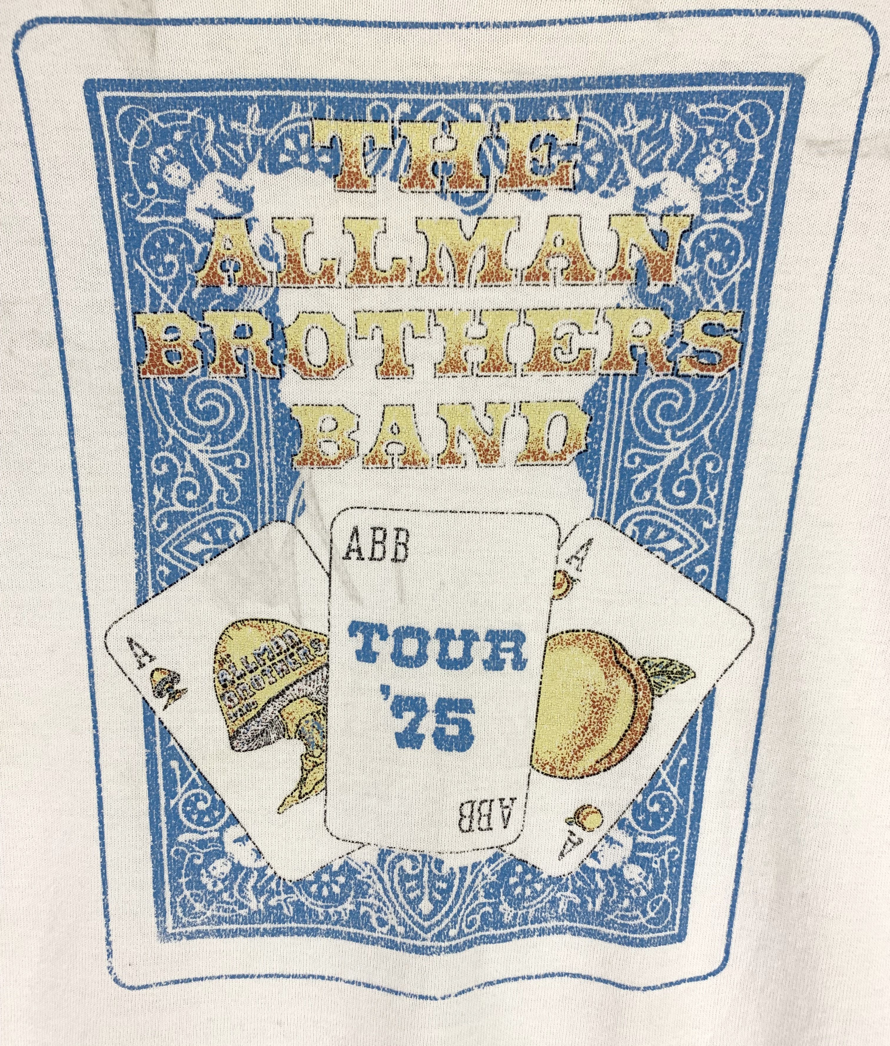 Band Tees × Vintage Rare The Allman Brothers Band vintage 70s tour 3/4 tshirt Size US S / EU 44-46 / 1 - 4 Thumbnail