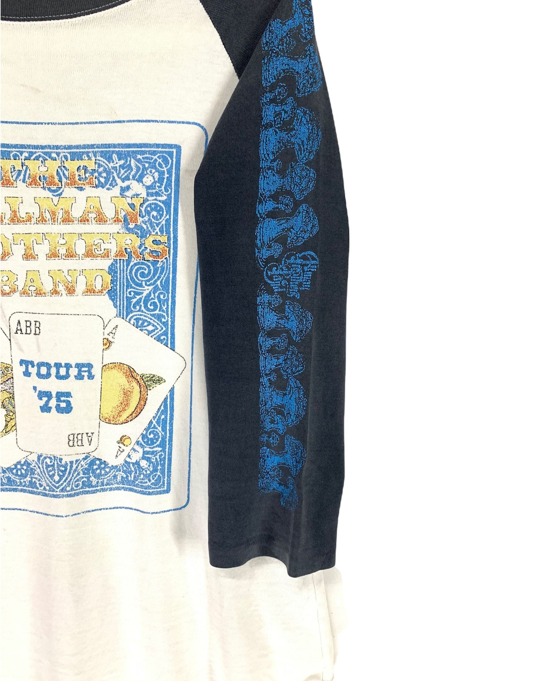Band Tees × Vintage Rare The Allman Brothers Band vintage 70s tour 3/4 tshirt Size US S / EU 44-46 / 1 - 3 Thumbnail