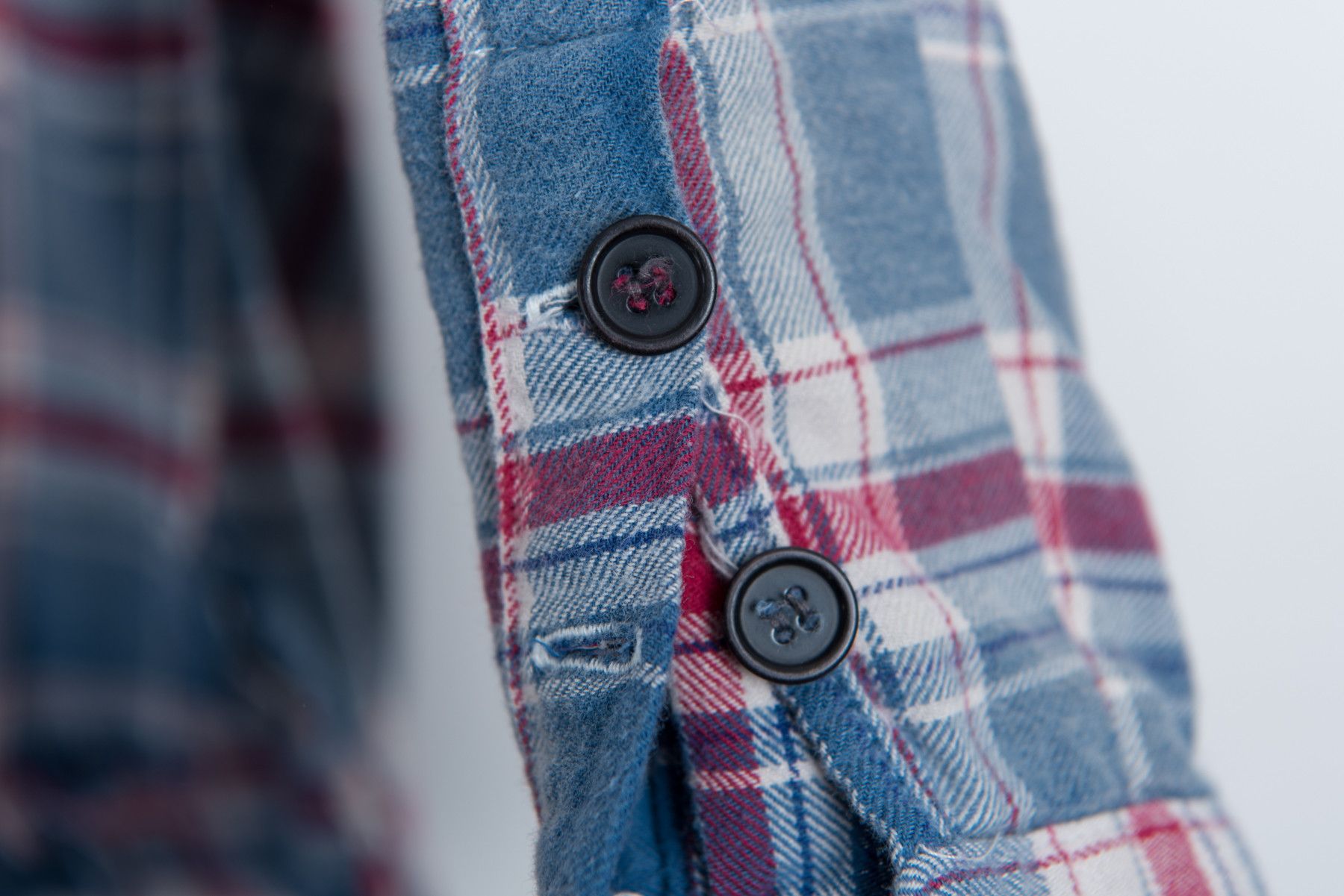 Greg Lauren Bleach Faded Destroyed Everest Flannel Studio Shirt Size US S / EU 44-46 / 1 - 7 Thumbnail