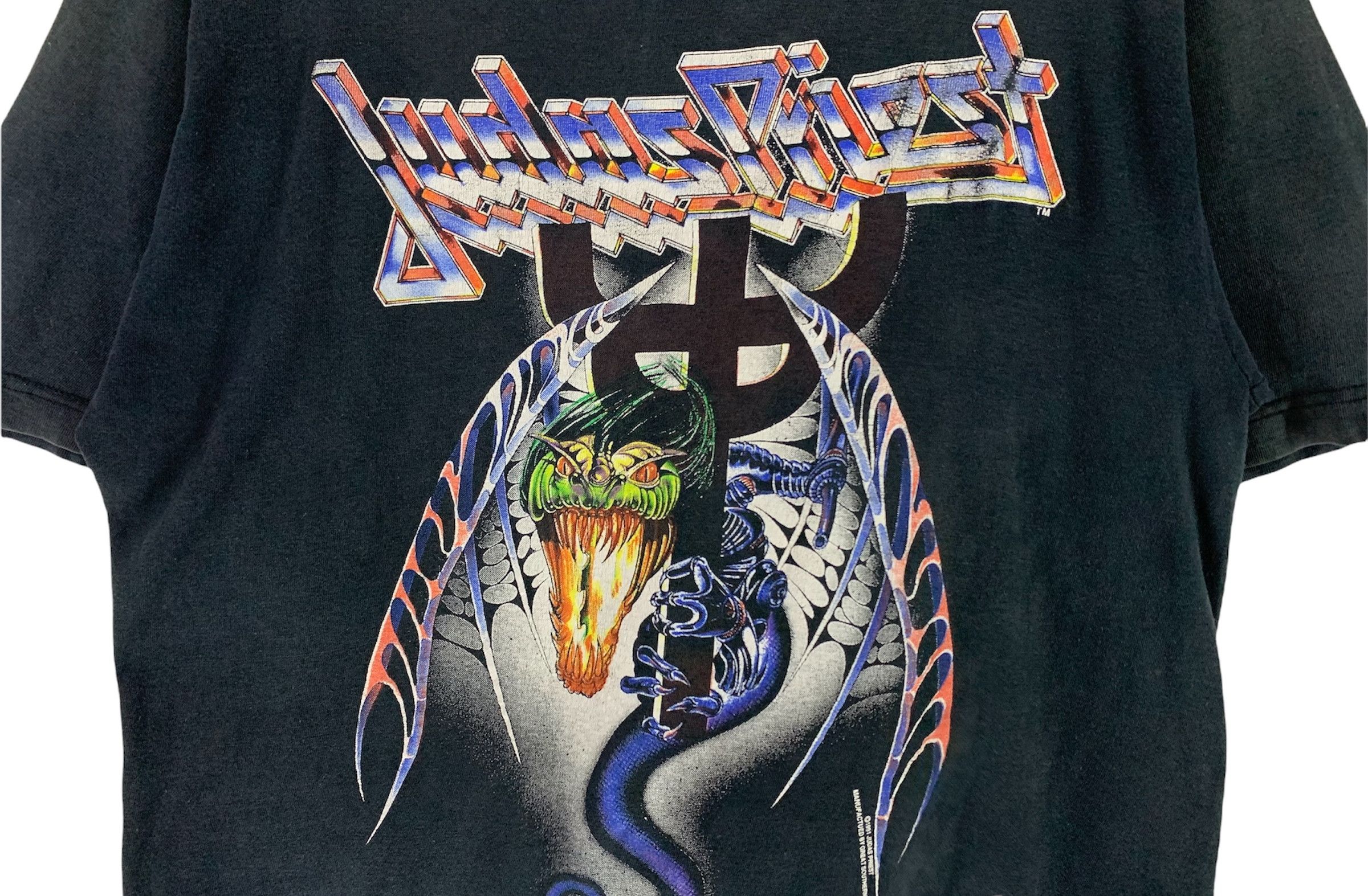 Band Tees × Vintage Judas priest painkiller metal concert tour vtg 90s tshirt Size US L / EU 52-54 / 3 - 3 Thumbnail