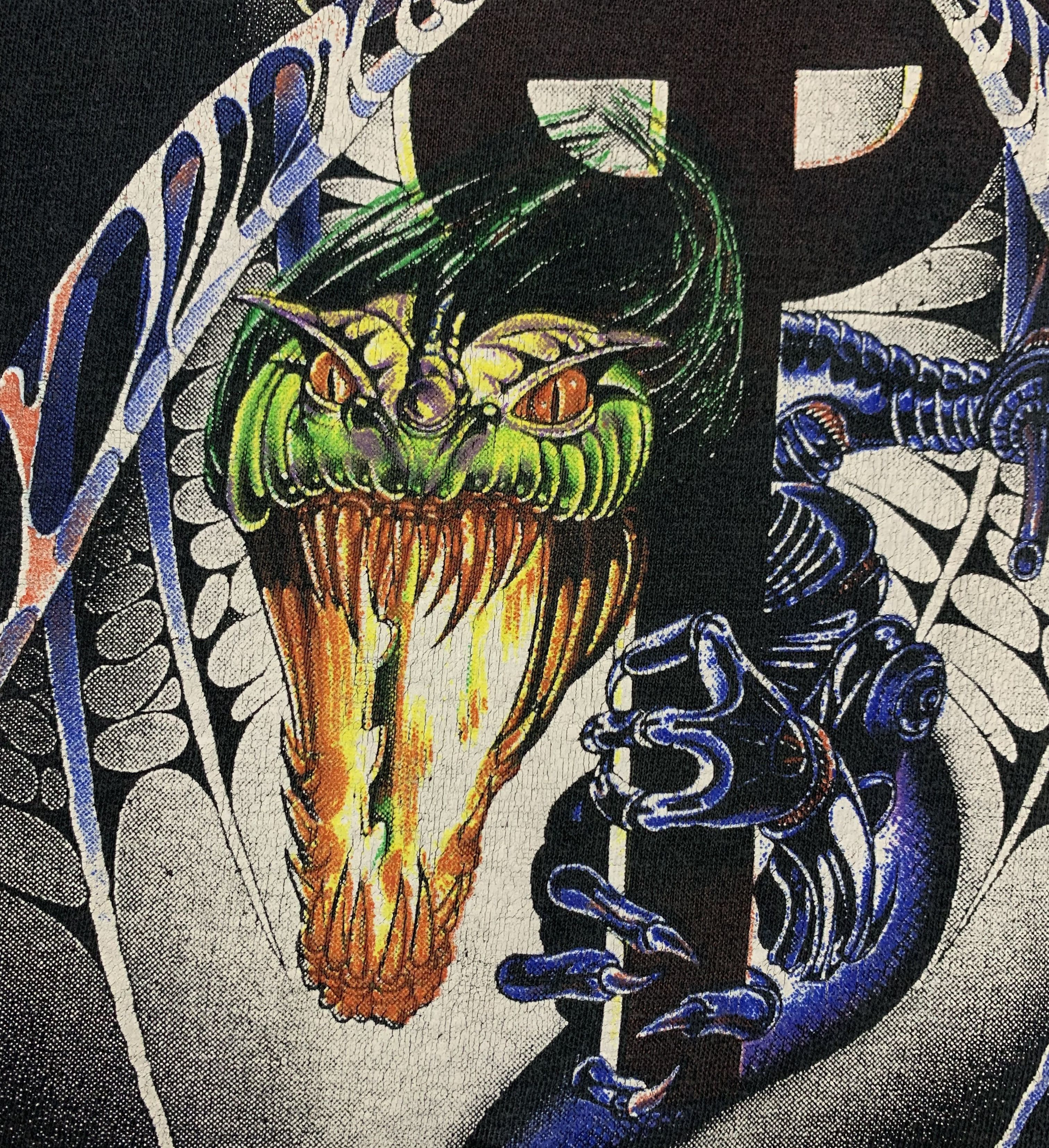 Band Tees × Vintage Judas priest painkiller metal concert tour vtg 90s tshirt Size US L / EU 52-54 / 3 - 4 Thumbnail
