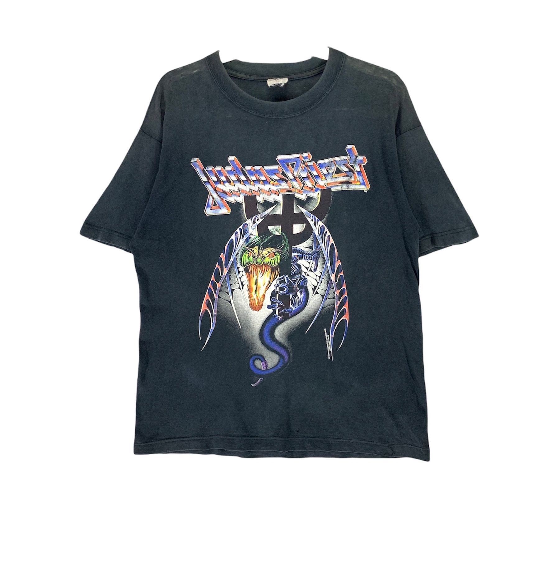 Band Tees × Vintage Judas priest painkiller metal concert tour vtg 90s tshirt Size US L / EU 52-54 / 3 - 1 Thumbnail