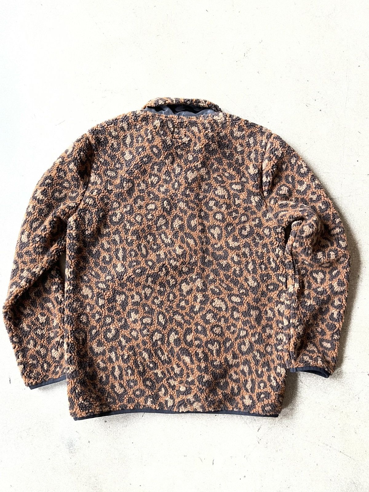 Japanese Brand × Pacific and Co. Retro X deep pile leopard zip up jacket Size US M / EU 48-50 / 2 - 6 Thumbnail