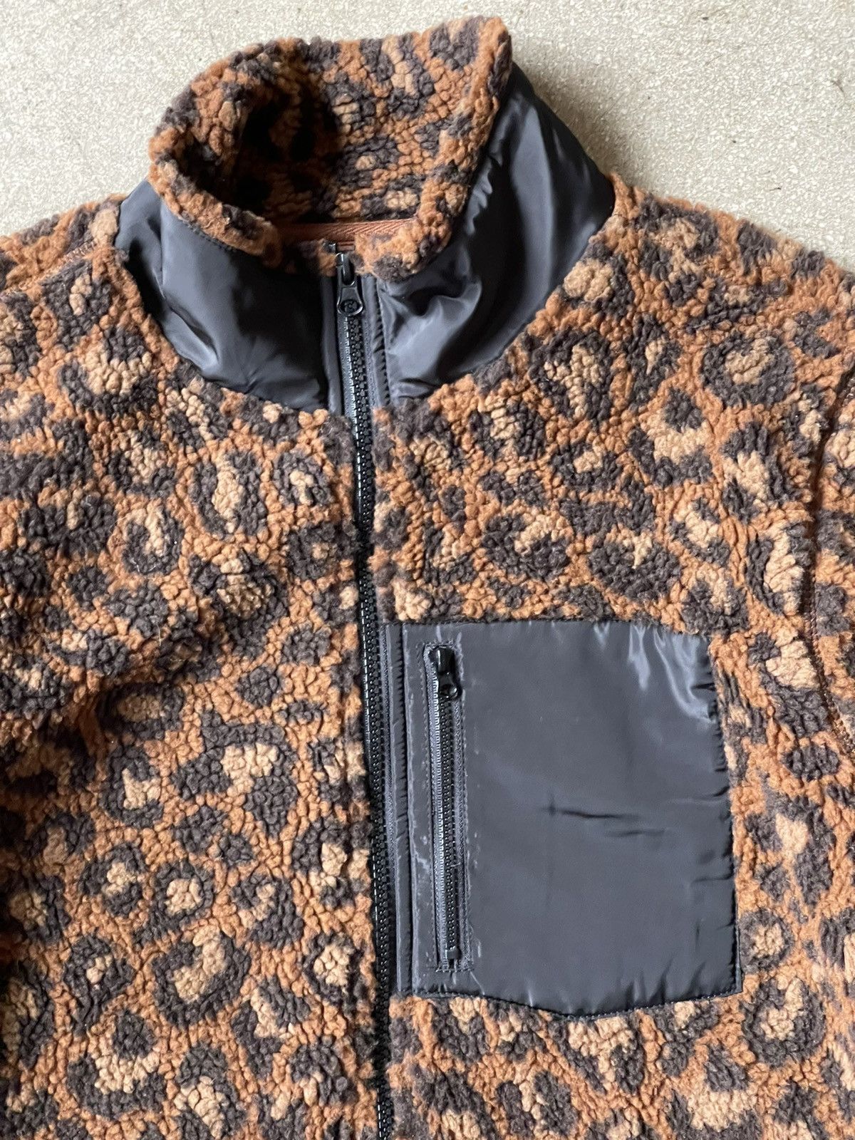 Japanese Brand × Pacific and Co. Retro X deep pile leopard zip up jacket Size US M / EU 48-50 / 2 - 4 Thumbnail