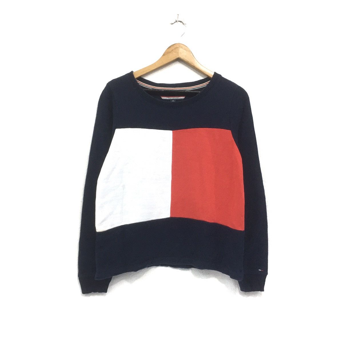 Tommy Hilfiger × Tommy Jeans Tommy Hilfiger Sweatshirt Crewneck Biglogo TOMMY Pullover Size US S / EU 44-46 / 1 - 1 Thumbnail