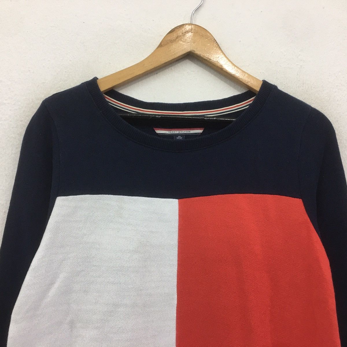 Tommy Hilfiger × Tommy Jeans Tommy Hilfiger Sweatshirt Crewneck Biglogo TOMMY Pullover Size US S / EU 44-46 / 1 - 2 Thumbnail