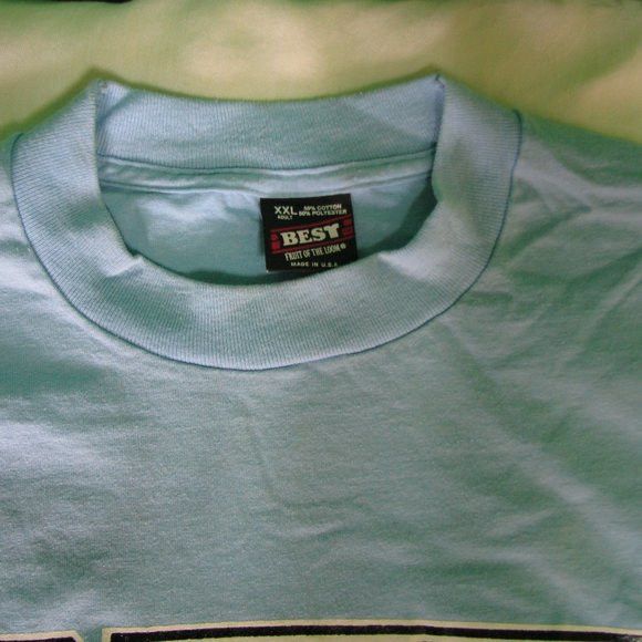 Fruit Of The Loom Vintage New Jersey Nets Basketball T-Shirt Size US XL / EU 56 / 4 - 3 Thumbnail
