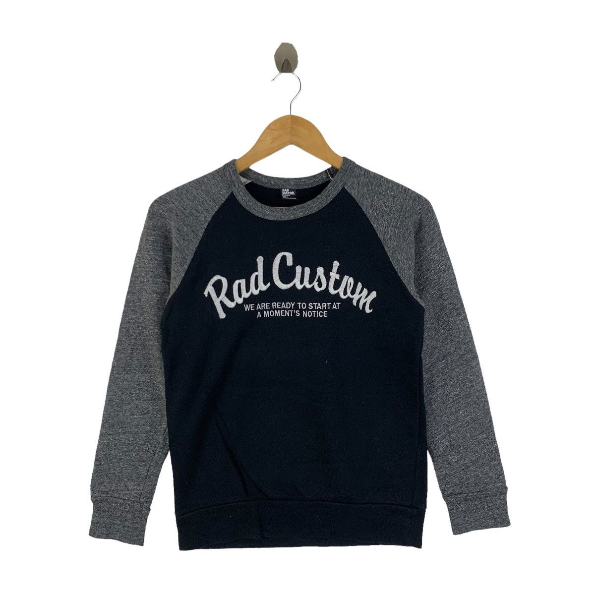RAD CUSTOM Rock Spirits Japanese Big Logo Sweatshirt Jumper