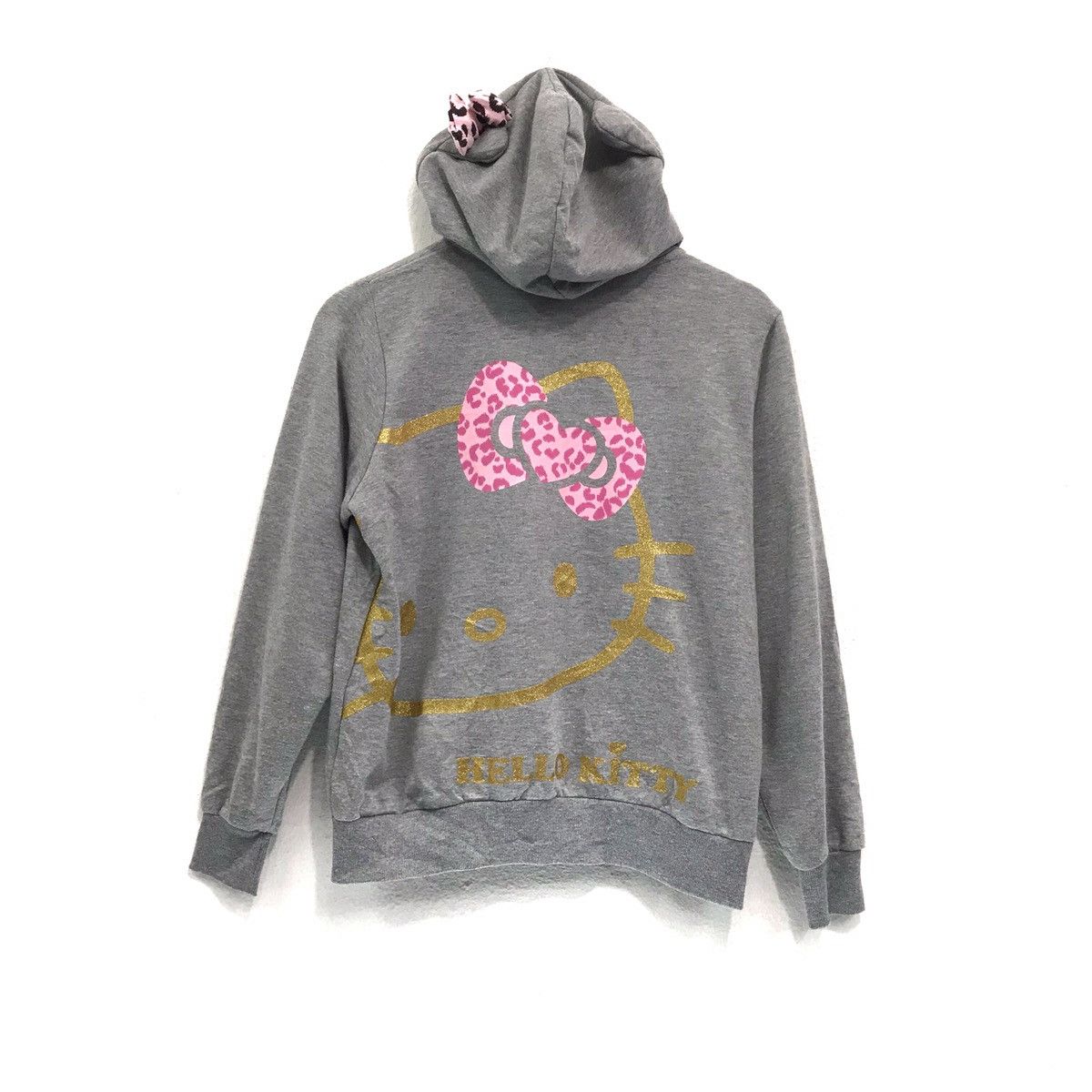 Cartoon Network × Disney × Vintage Vintage Hello Kitty Sweatshirt Hoodie Zipper Size US S / EU 44-46 / 1 - 3 Thumbnail