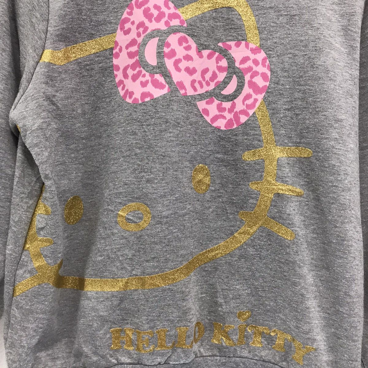 Cartoon Network × Disney × Vintage Vintage Hello Kitty Sweatshirt Hoodie Zipper Size US S / EU 44-46 / 1 - 9 Thumbnail