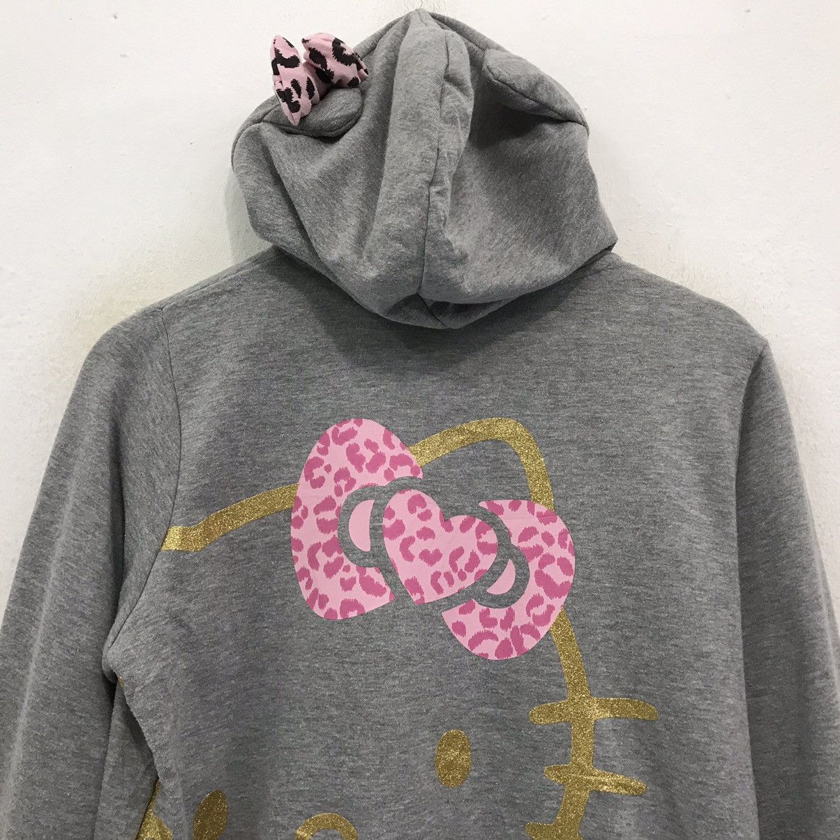 Cartoon Network × Disney × Vintage Vintage Hello Kitty Sweatshirt Hoodie Zipper Size US S / EU 44-46 / 1 - 5 Thumbnail