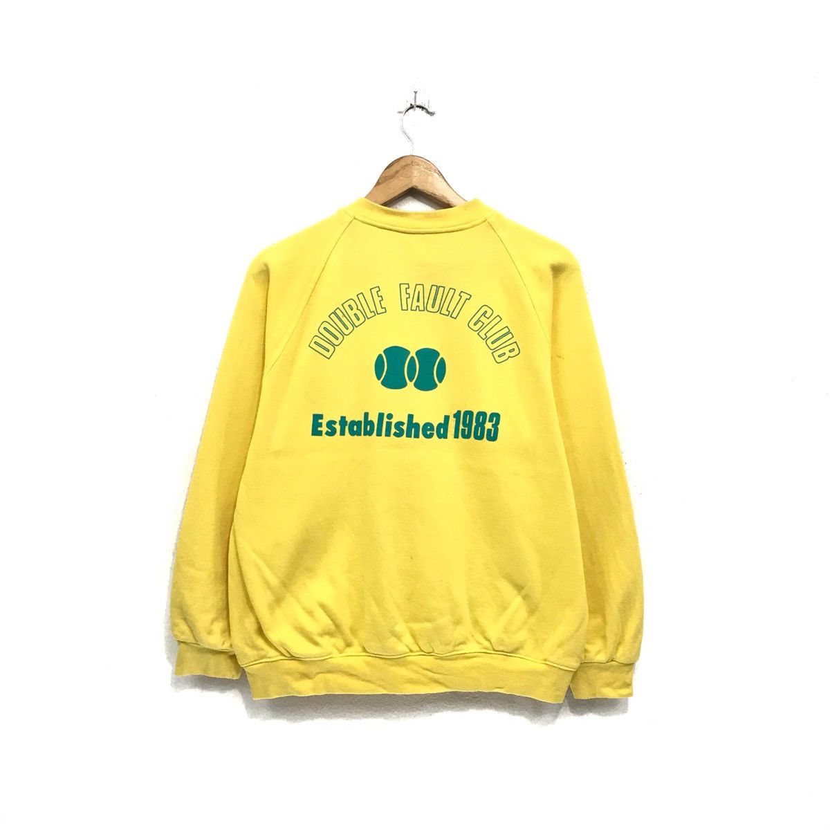 Japanese Brand × Vintage Vintage Double Fault Club Sweatshirt Embroidery Spellout Size US M / EU 48-50 / 2 - 3 Thumbnail