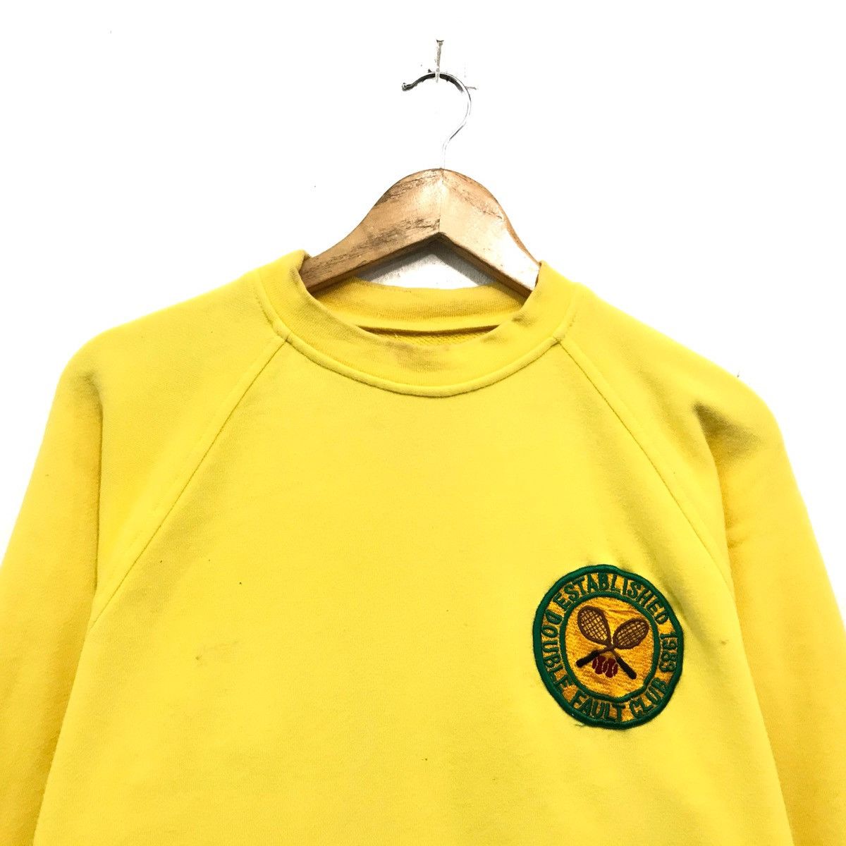 Japanese Brand × Vintage Vintage Double Fault Club Sweatshirt Embroidery Spellout Size US M / EU 48-50 / 2 - 4 Thumbnail